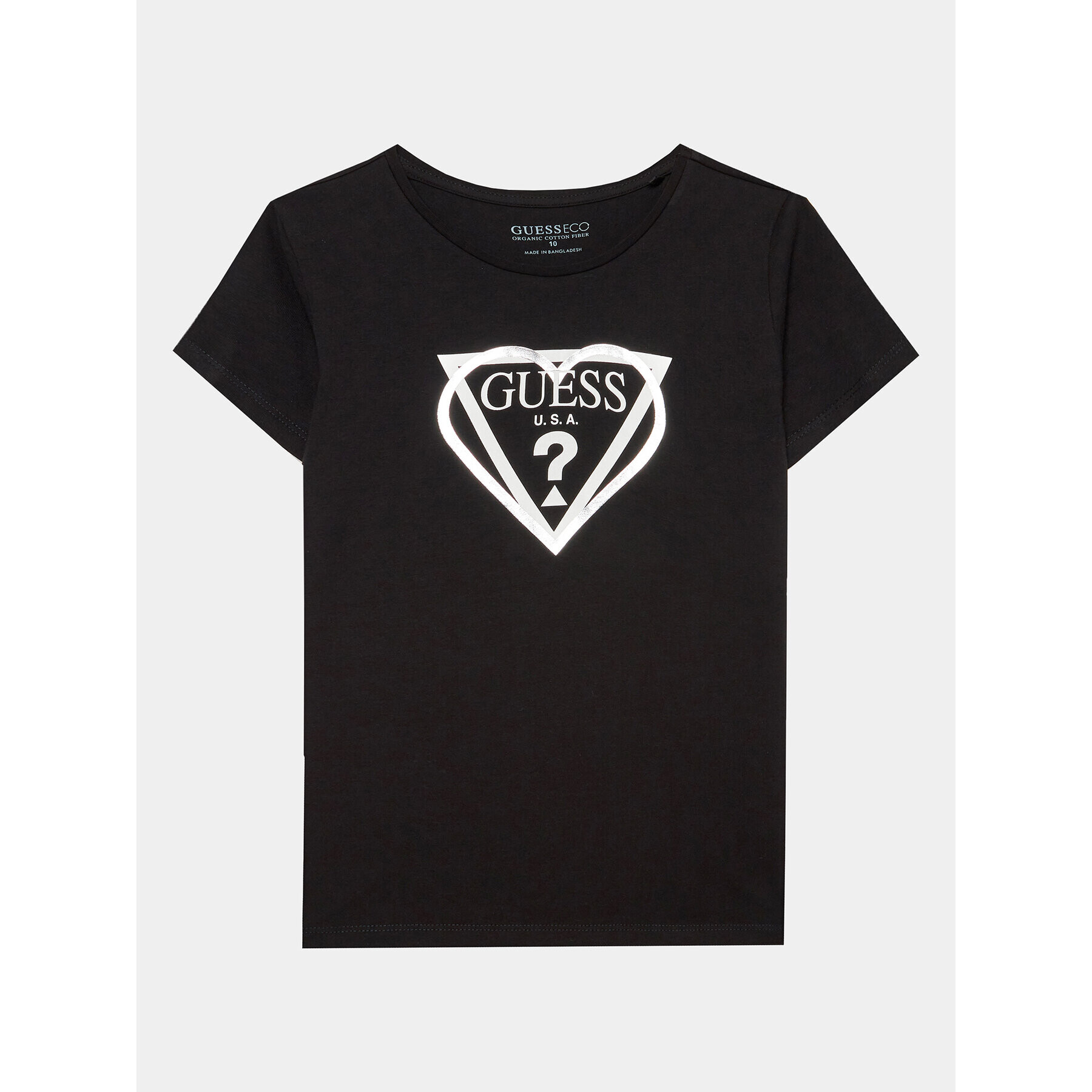 Guess Тишърт J3YI02 K6YW4 Черен Regular Fit - Pepit.bg