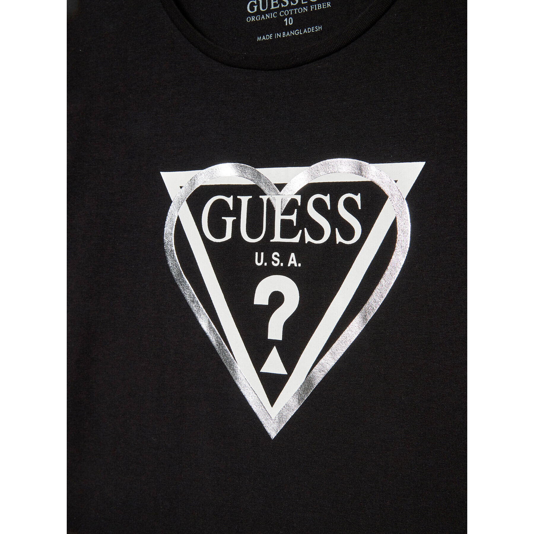 Guess Тишърт J3YI02 K6YW4 Черен Regular Fit - Pepit.bg