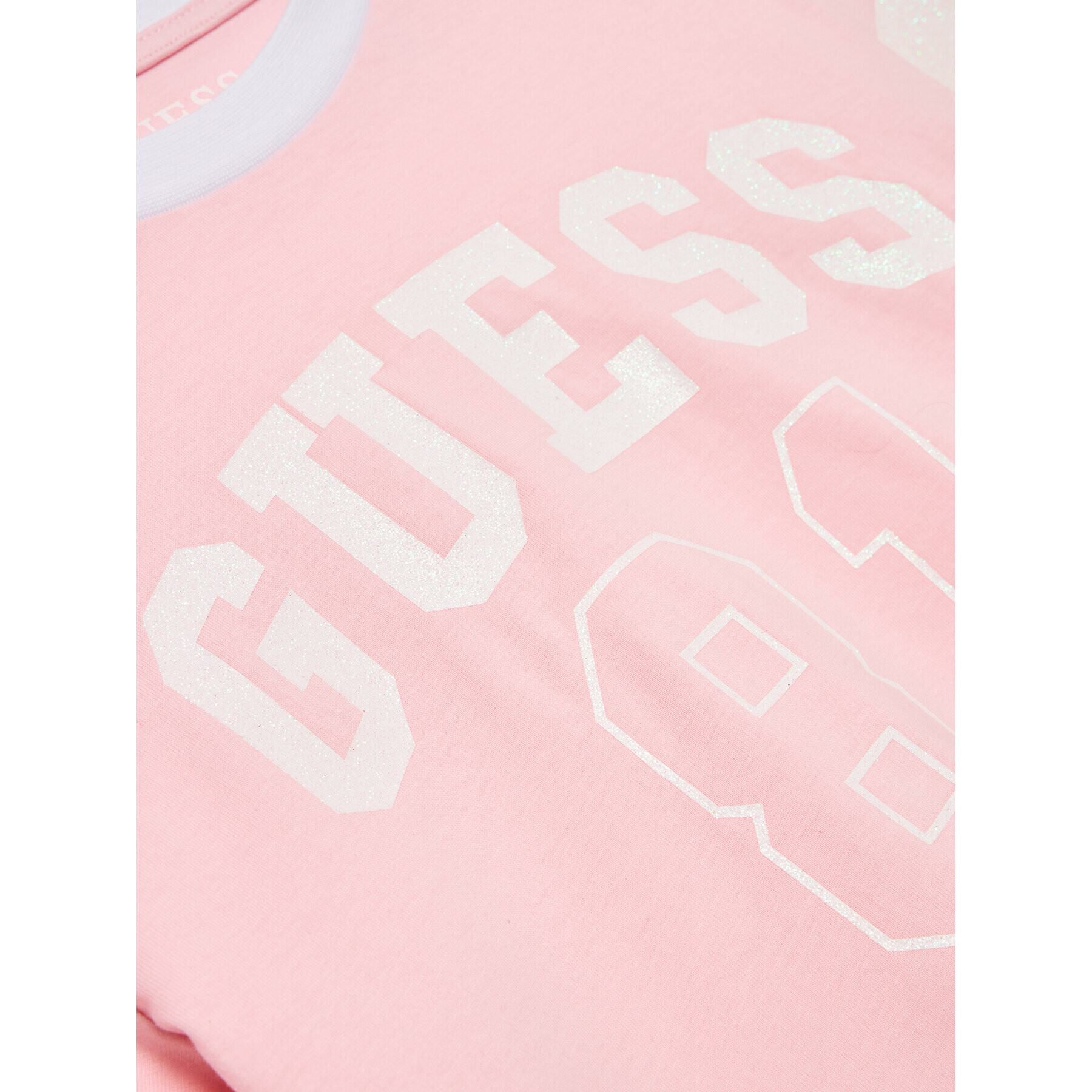 Guess Тишърт J3YI07 K8HM4 Розов Regular Fit - Pepit.bg