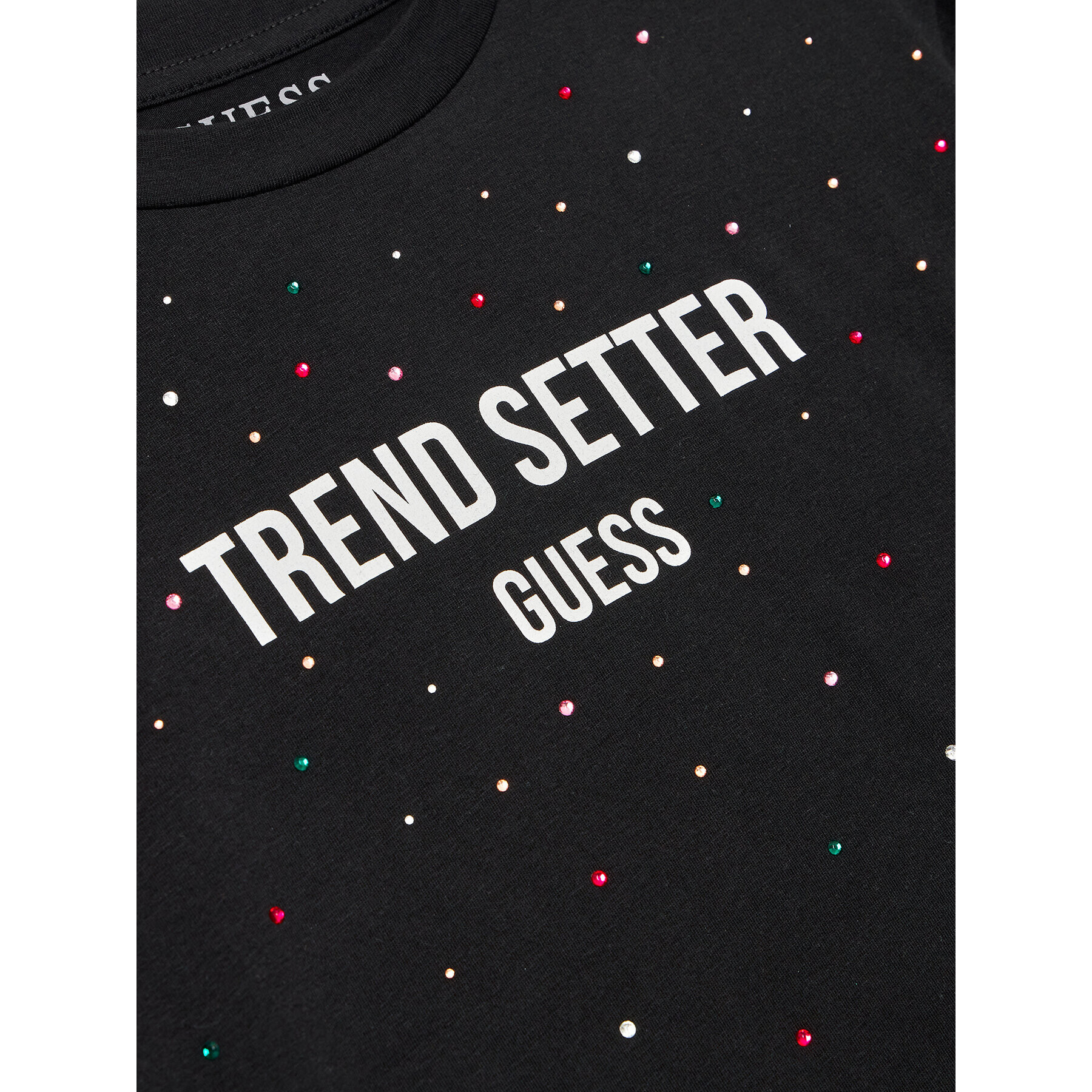 Guess Тишърт J3YI08 K6YW1 Черен Regular Fit - Pepit.bg