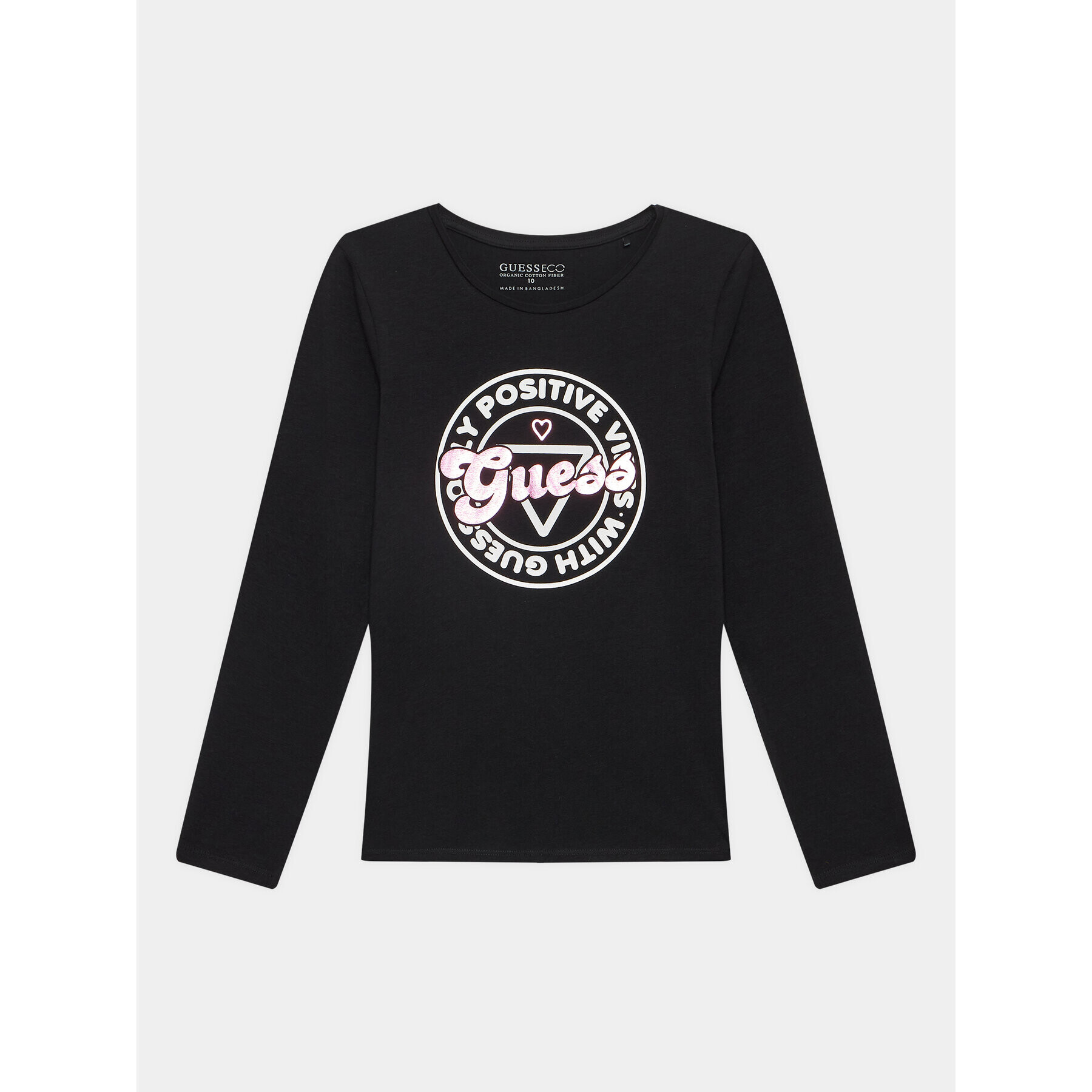 Guess Тишърт J3YI13 K6YW4 Черен Regular Fit - Pepit.bg