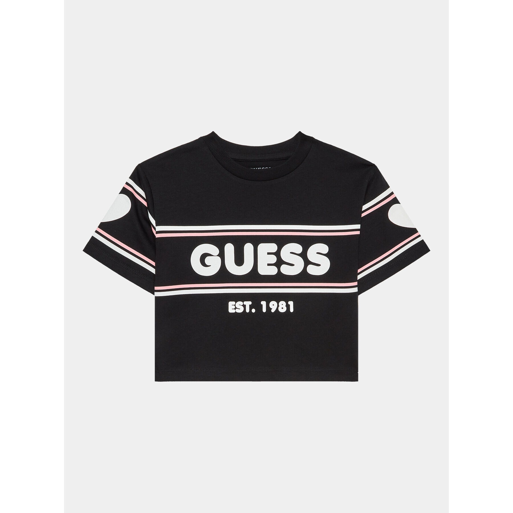 Guess Тишърт J3YI22 K8HM4 Черен Regular Fit - Pepit.bg