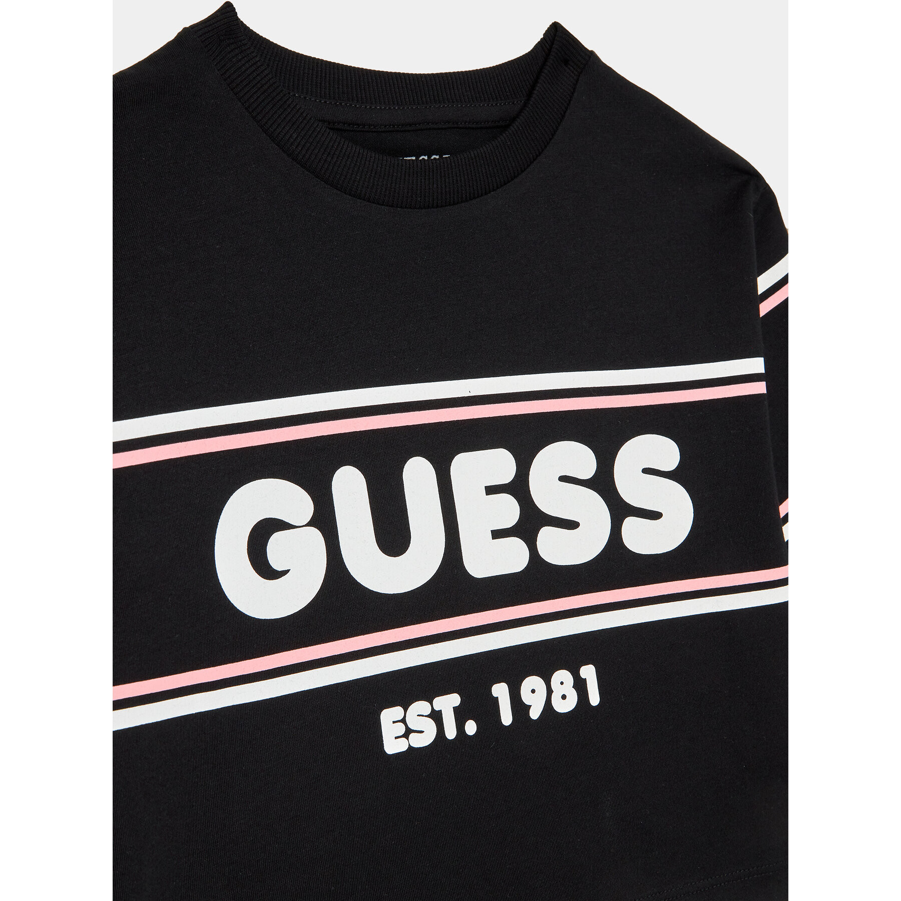 Guess Тишърт J3YI22 K8HM4 Черен Regular Fit - Pepit.bg