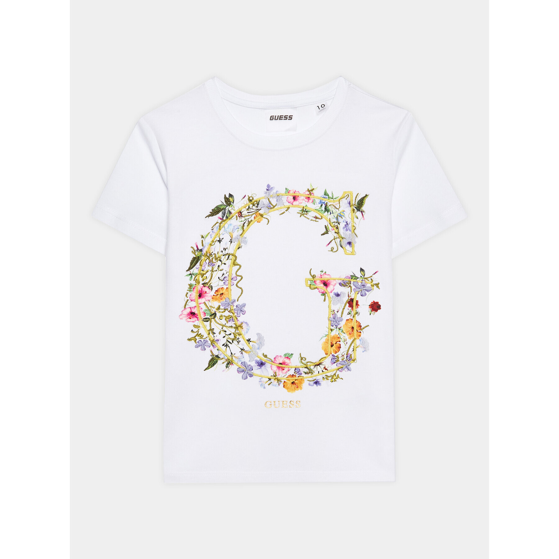 Guess Тишърт J3YI42 I3Z14 Бял Regular Fit - Pepit.bg