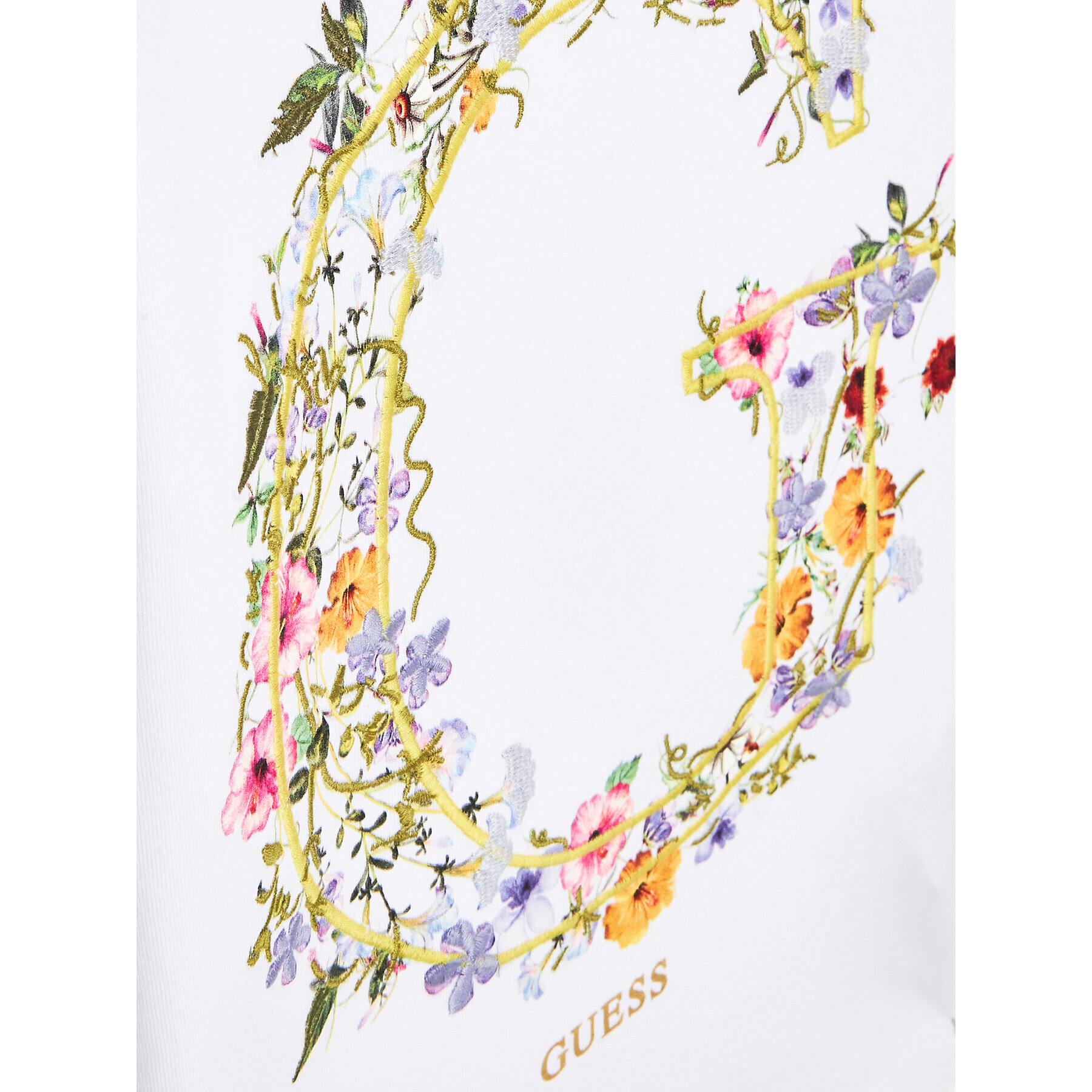 Guess Тишърт J3YI42 I3Z14 Бял Regular Fit - Pepit.bg