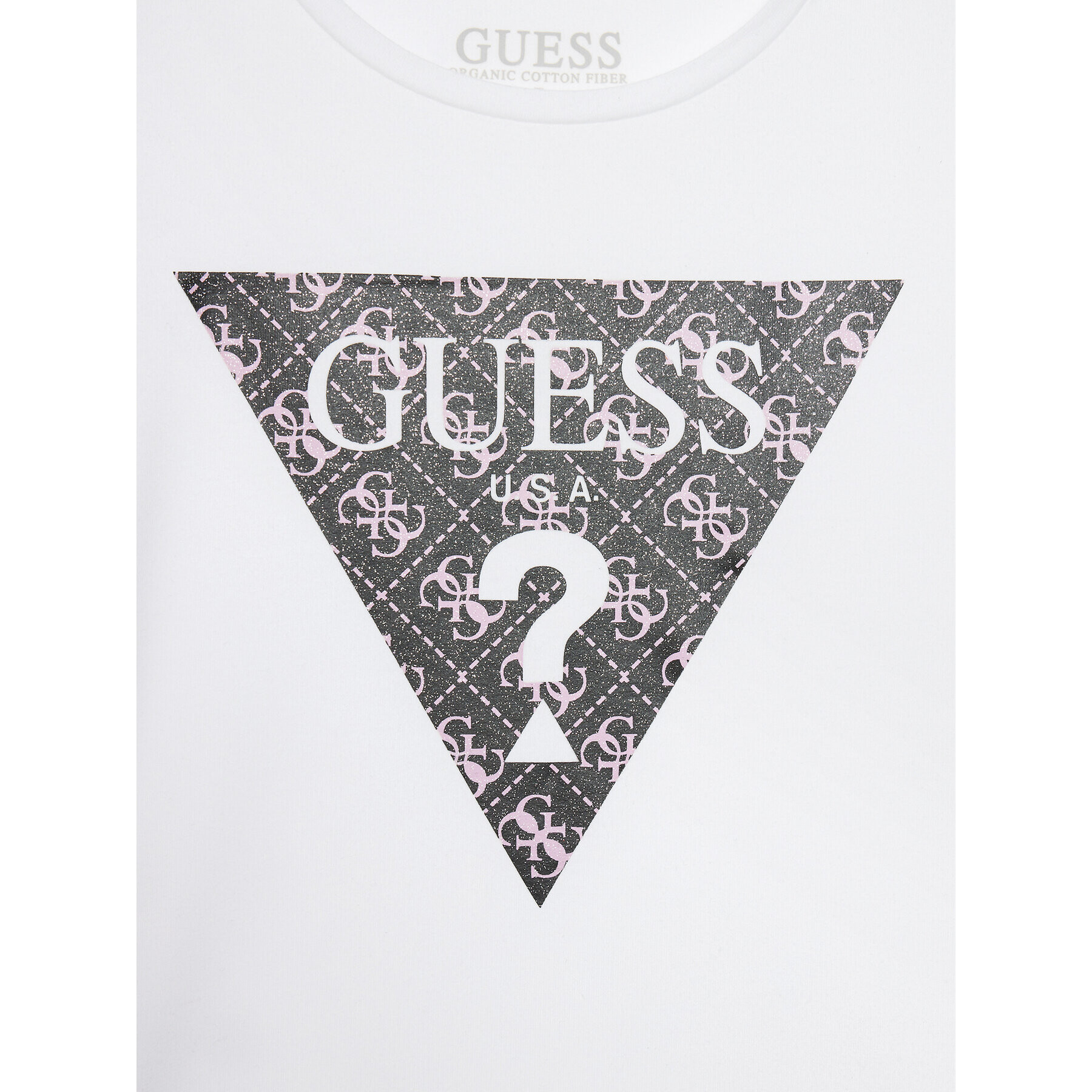 Guess Тишърт J4RI11 K6YW4 Бял Regular Fit - Pepit.bg