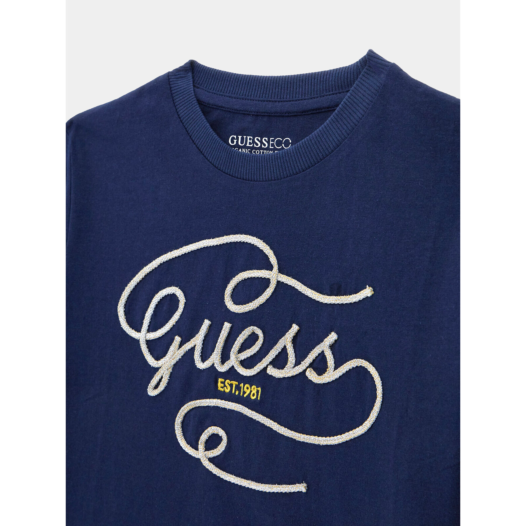 Guess Тишърт J4RI18 K8HM4 Тъмносин Regular Fit - Pepit.bg