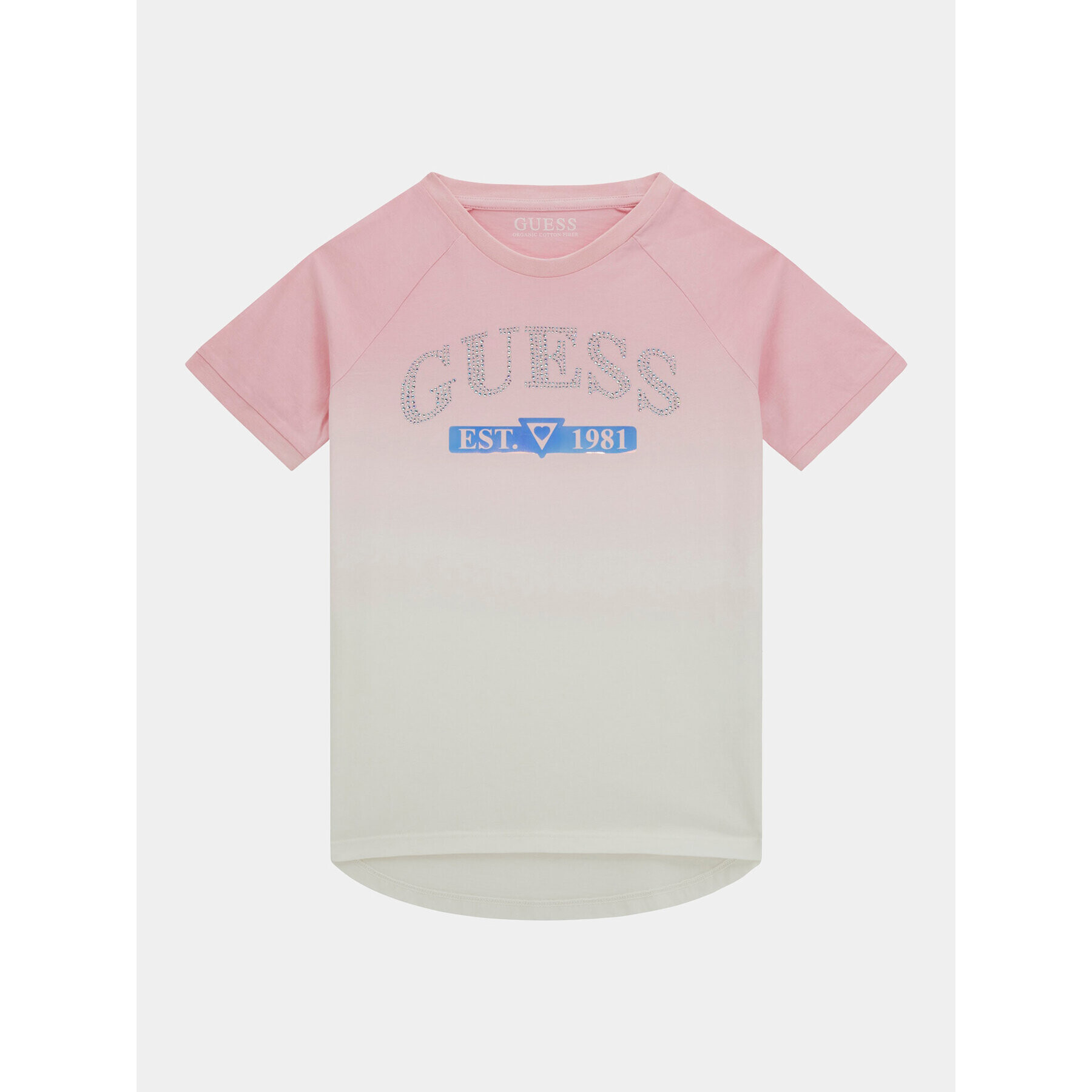 Guess Тишърт J4RI19 K6YW4 Бял Regular Fit - Pepit.bg