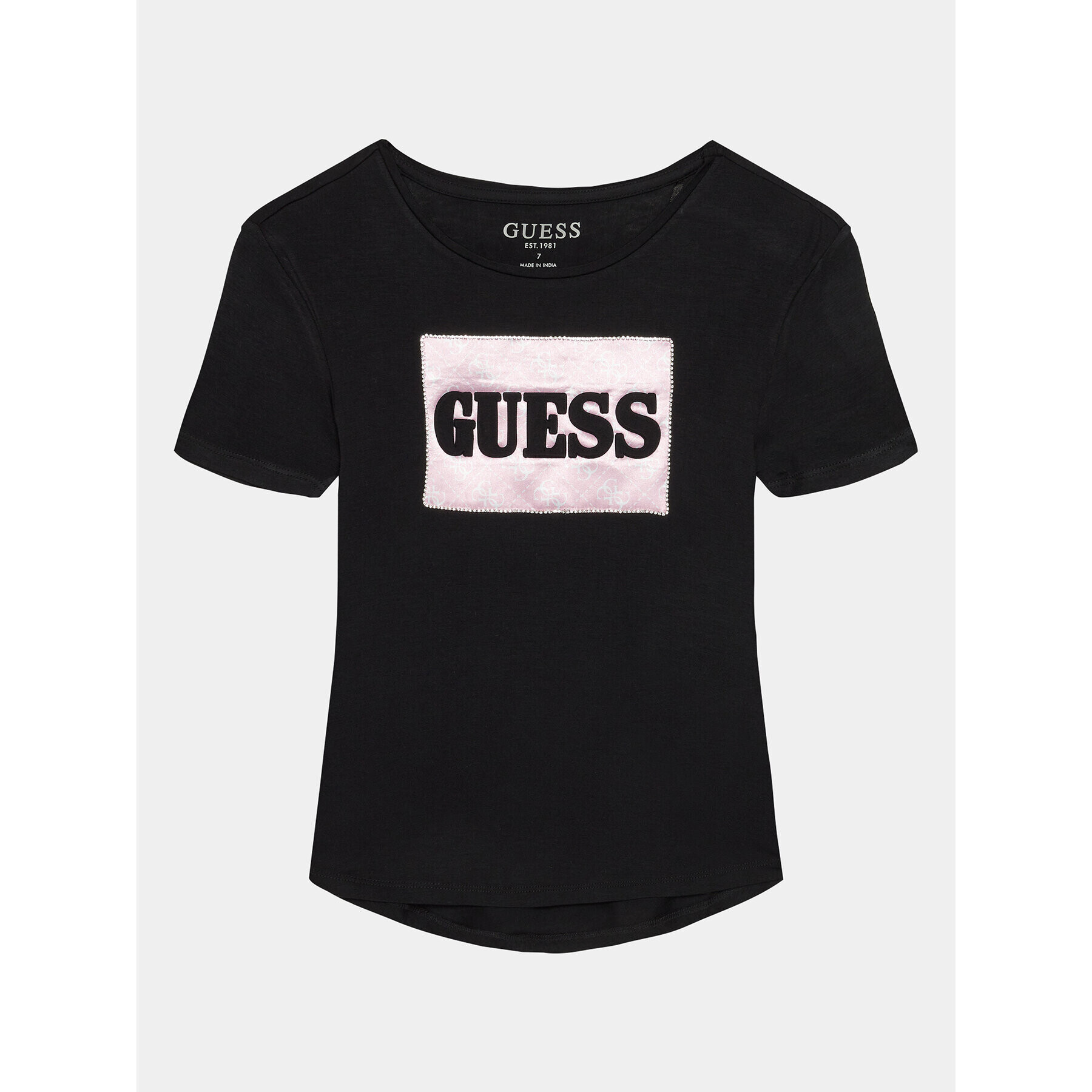 Guess Тишърт J4RI32 KAPO0 Черен Regular Fit - Pepit.bg