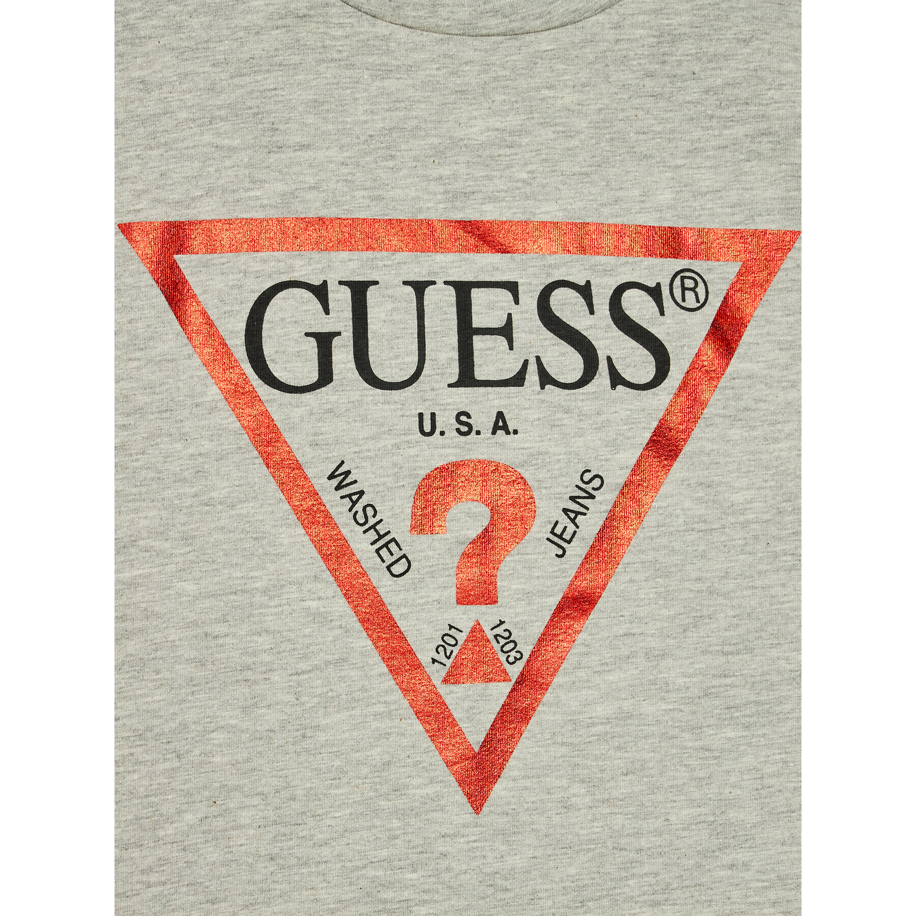 Guess Тишърт J81I15 J1311 Сив Regular Fit - Pepit.bg