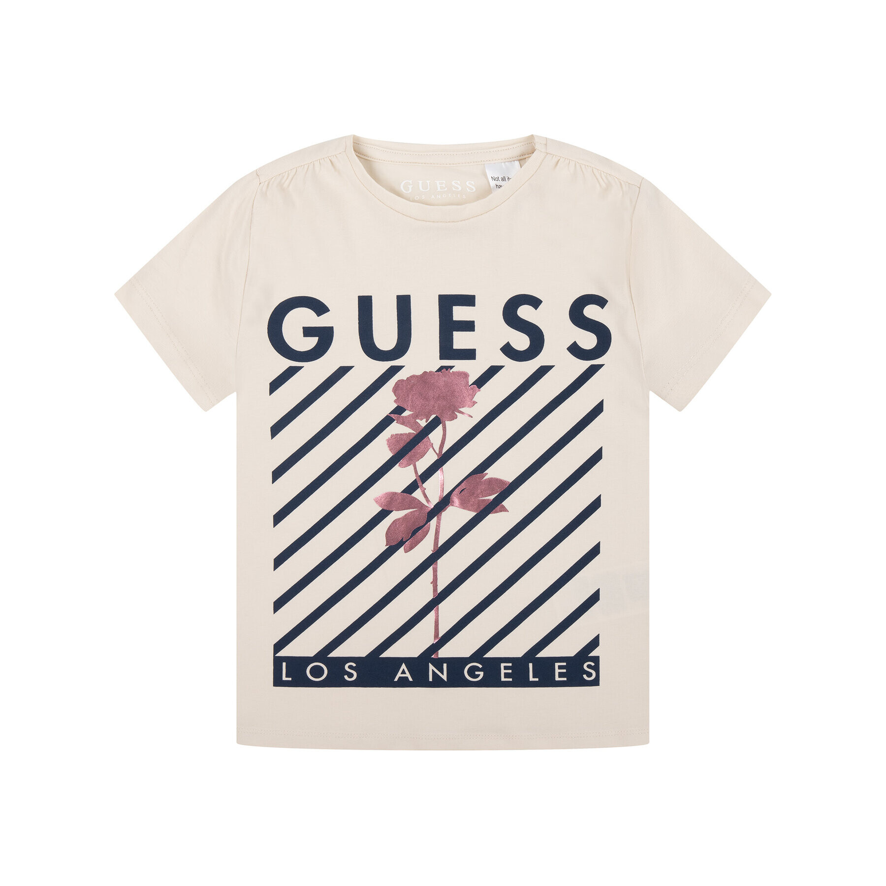 Guess Тишърт J93I27 K82K0 Бежов Regular Fit - Pepit.bg