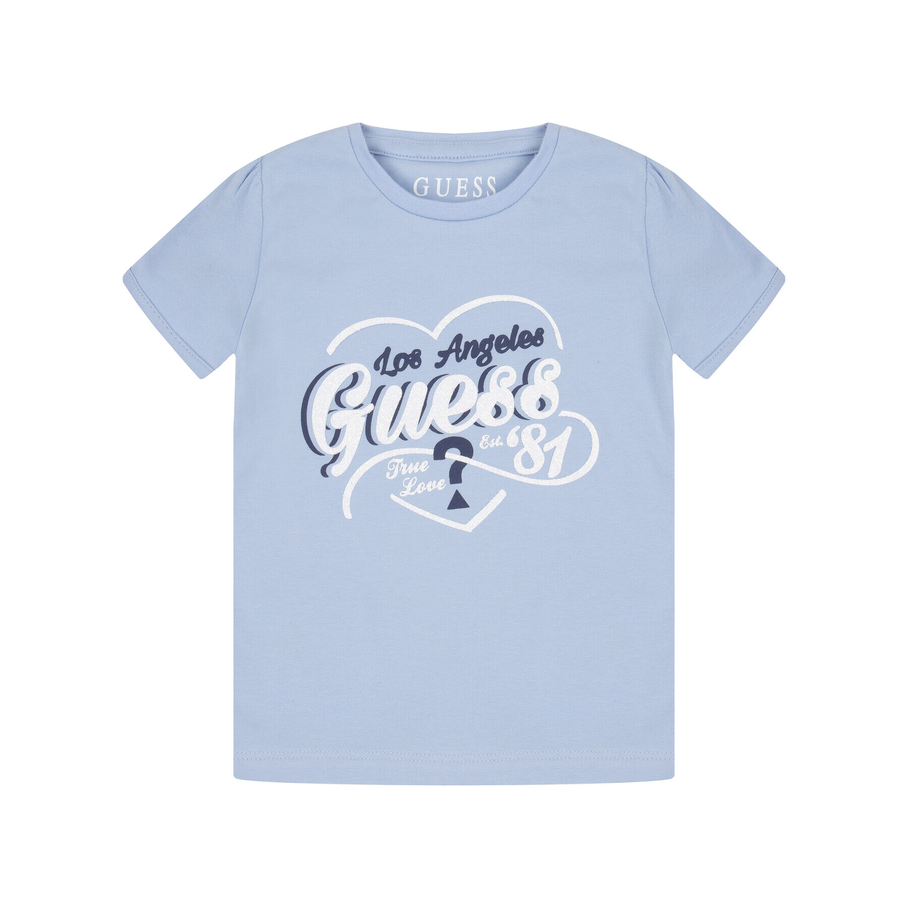 Guess Тишърт K01I15 K82K0 Син Regular Fit - Pepit.bg