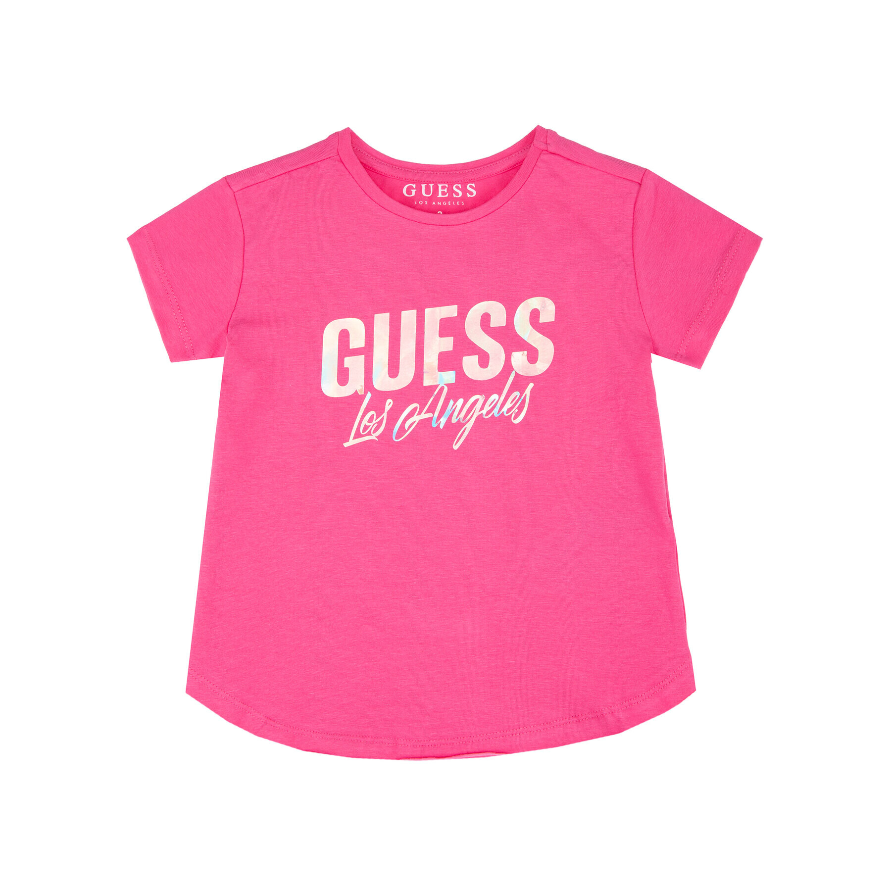 Guess Тишърт K02I11 K6YW0 Розов Regular Fit - Pepit.bg