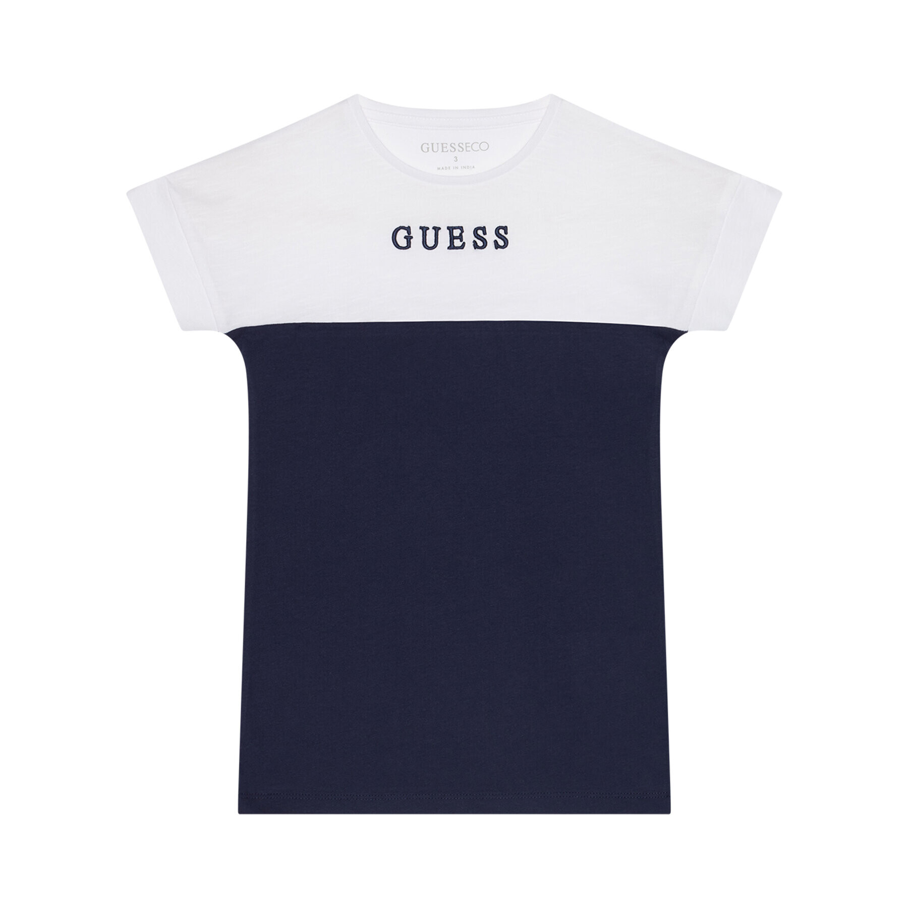 Guess Тишърт K0YK25 K8HM0 Тъмносин Regular Fit - Pepit.bg