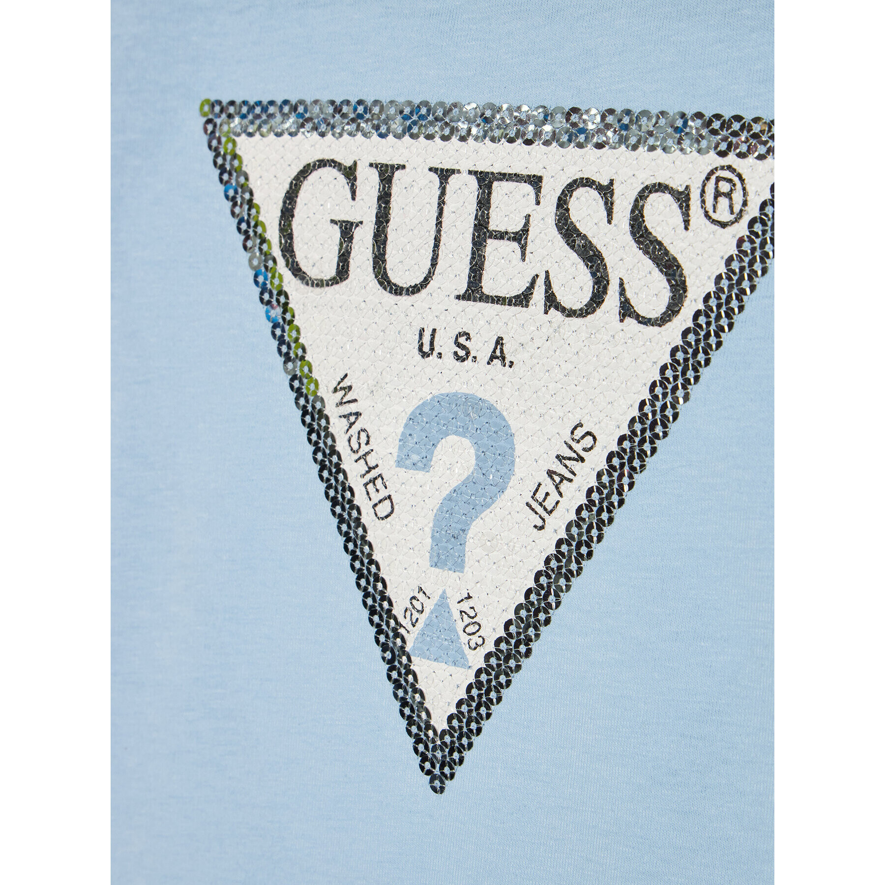 Guess Тишърт K1YI26 K6YW1 Син Regular Fit - Pepit.bg