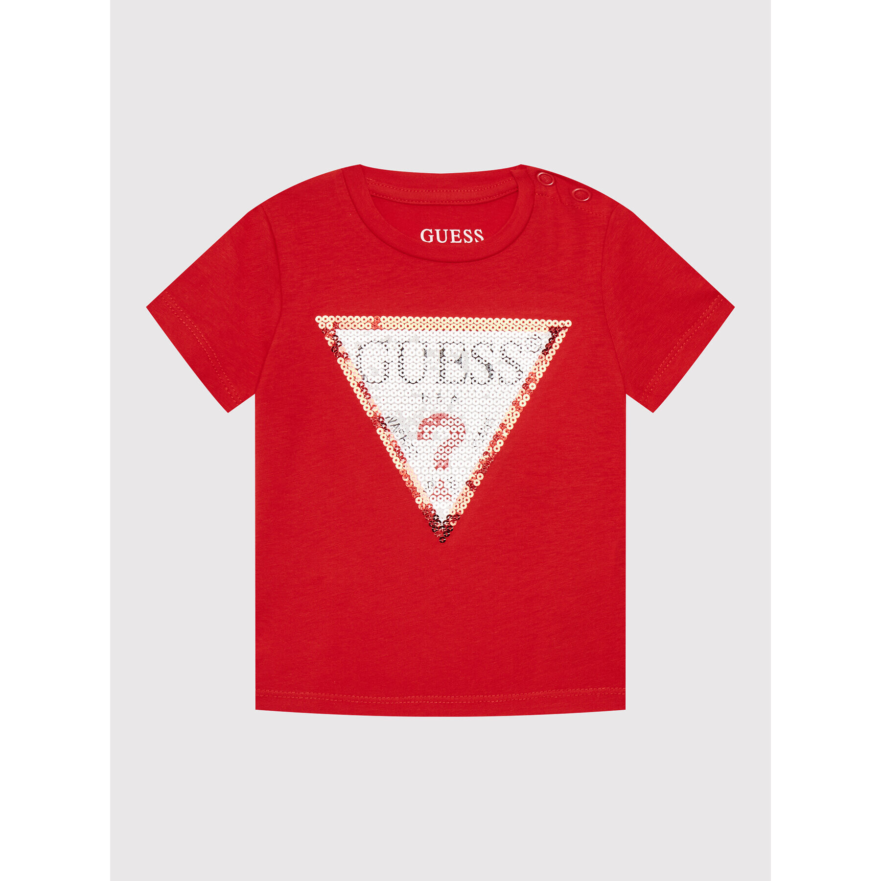 Guess Тишърт K2BI22 K6YW1 Червен Regular Fit - Pepit.bg