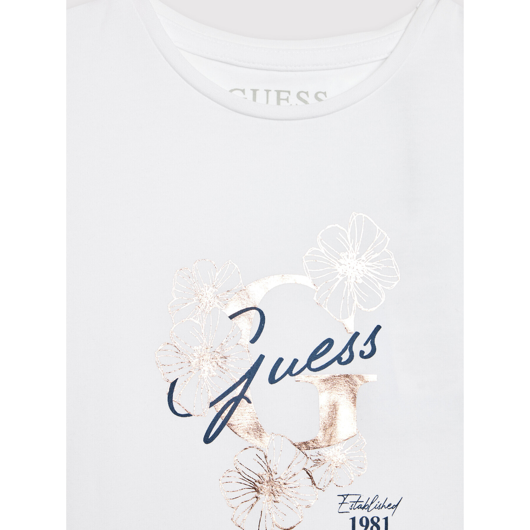 Guess Тишърт K2GI01 K6YW1 Бял Regular Fit - Pepit.bg