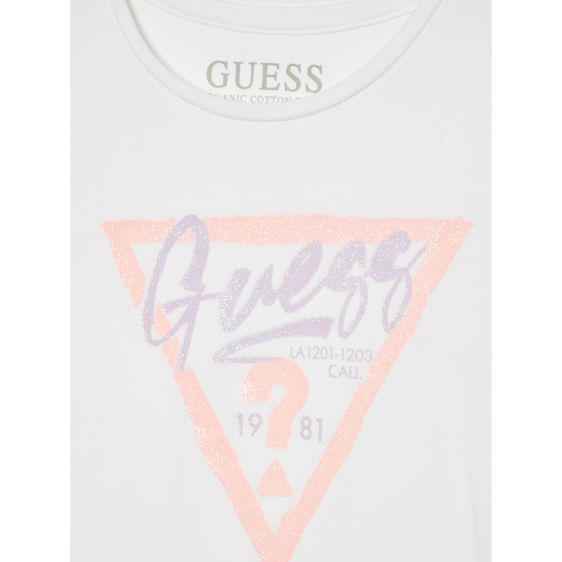 Guess Тишърт K2GI07 K6YW1 Бял Regular Fit - Pepit.bg