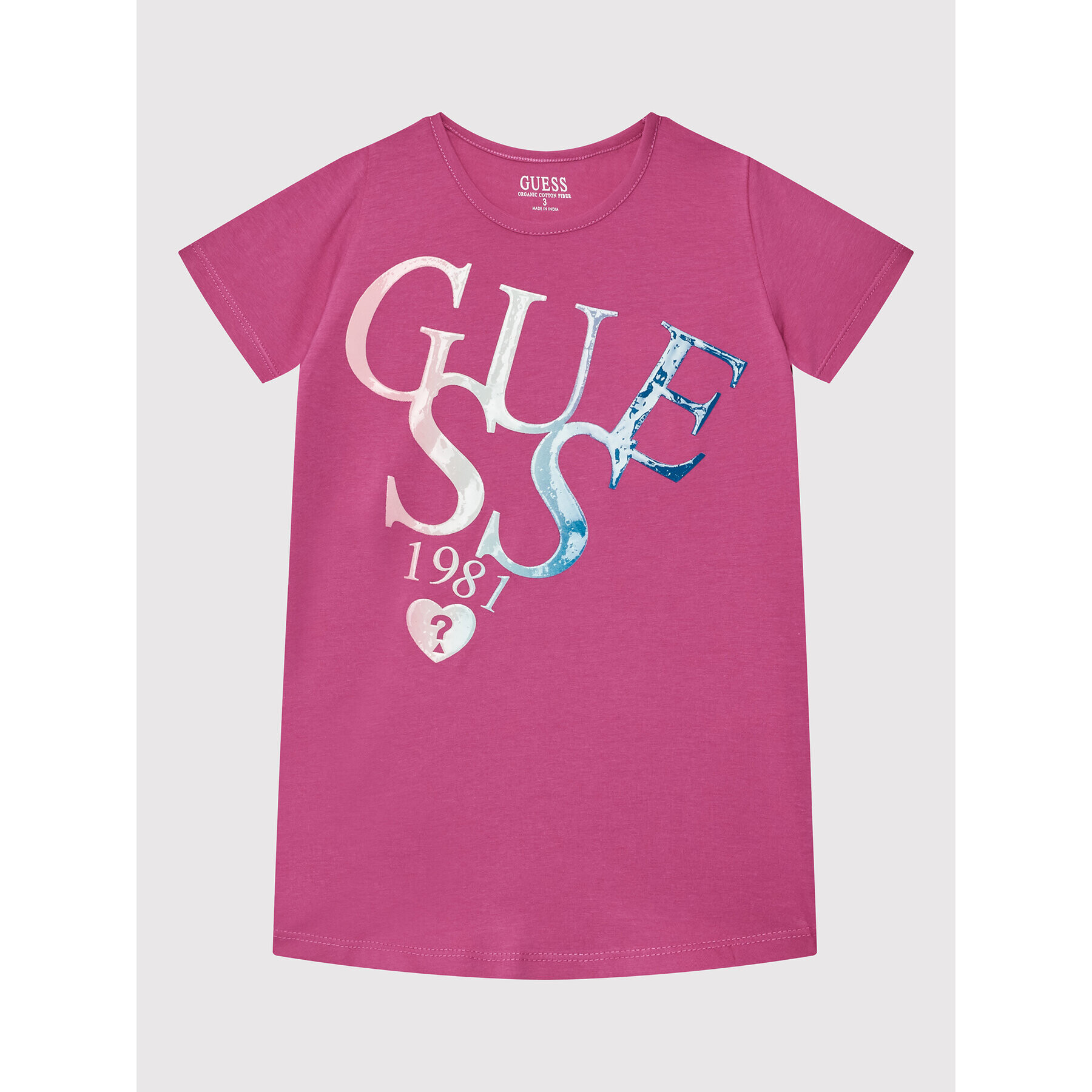 Guess Тишърт K2GI15 K6YW1 Розов Regular Fit - Pepit.bg