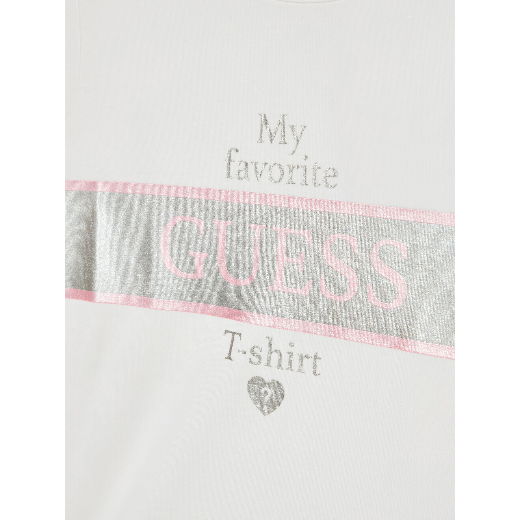 Guess Тишърт K2RI17 K6YW1 Бял Regular Fit - Pepit.bg