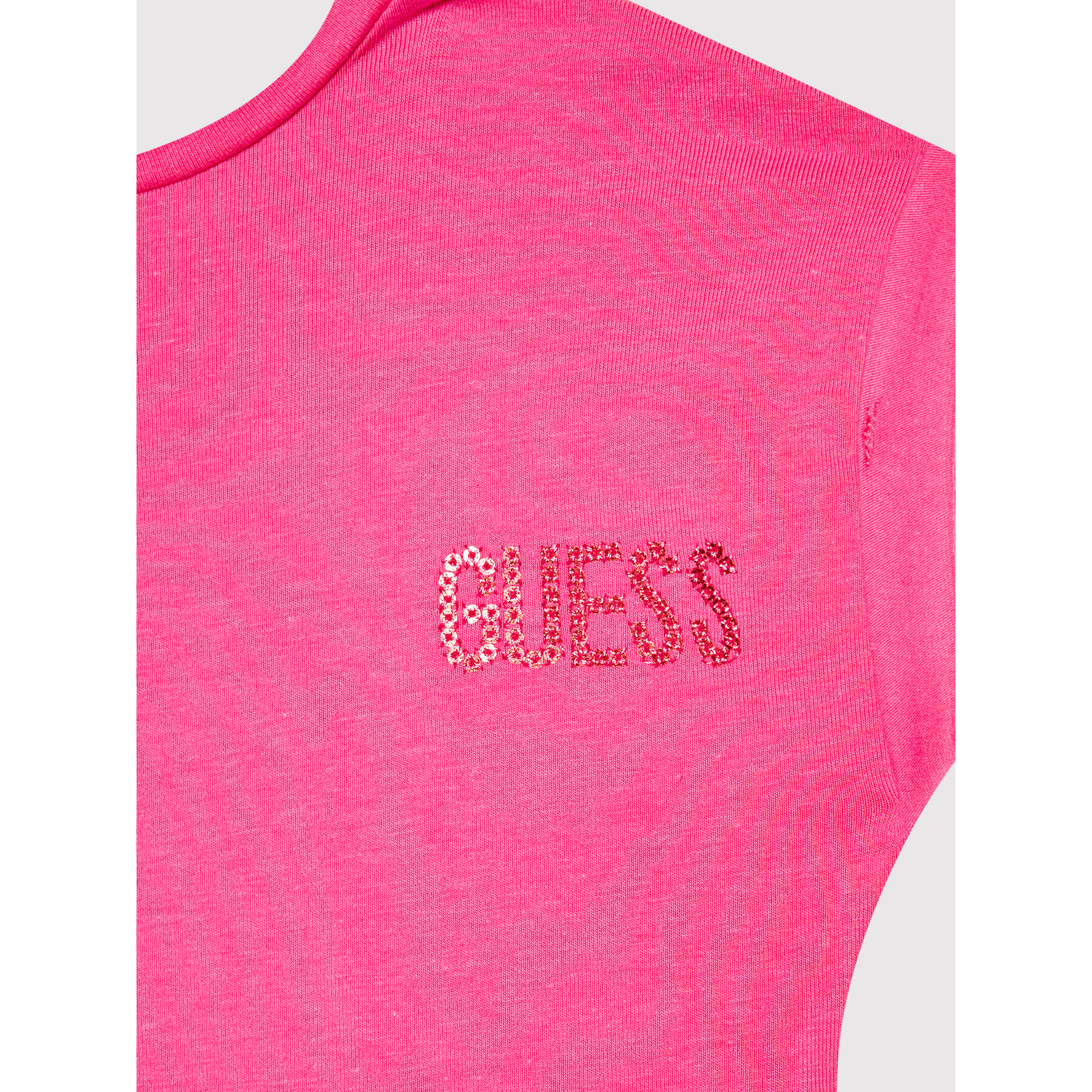 Guess Тишърт K2RI26 K6YW1 Розов Regular Fit - Pepit.bg