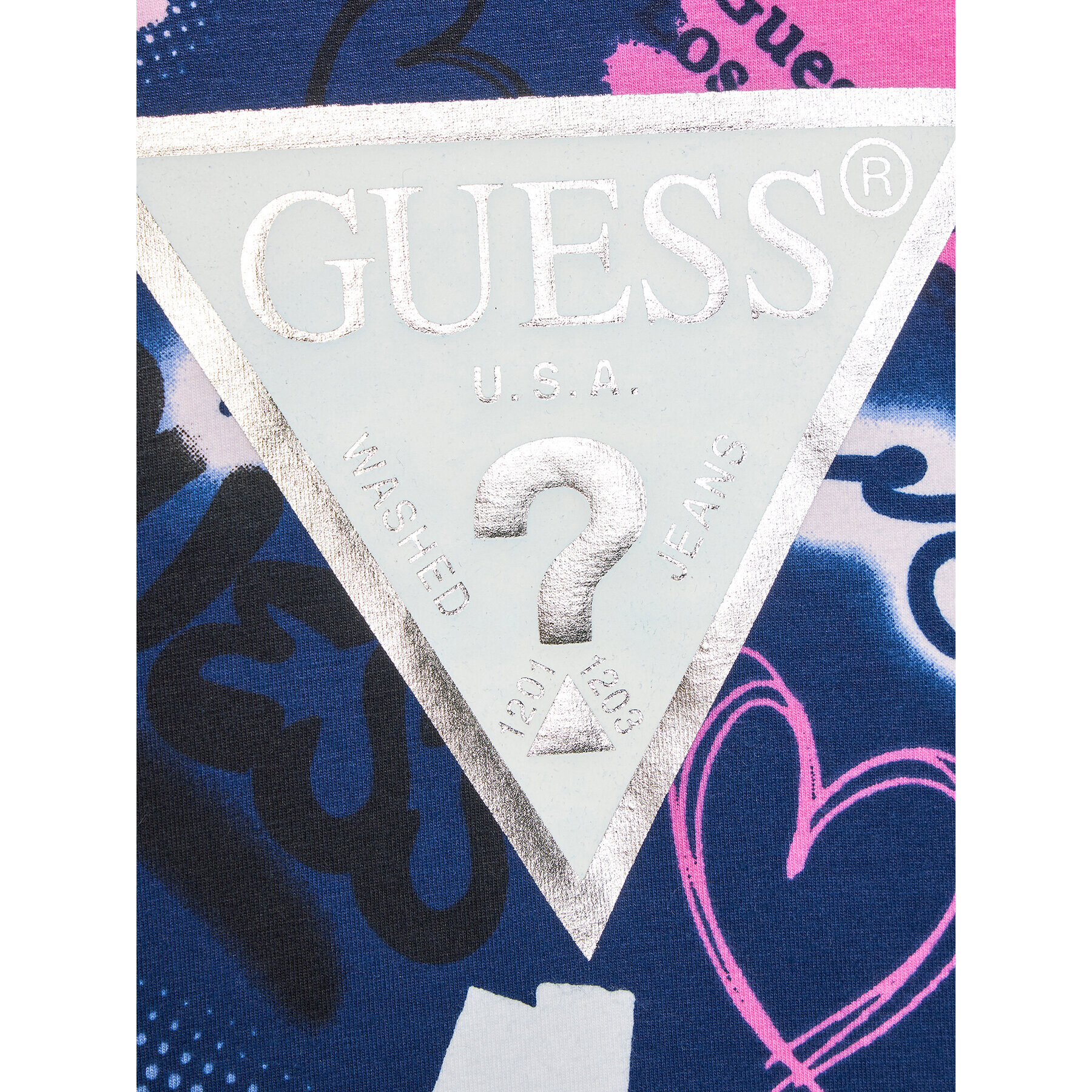 Guess Тишърт K3BI16 J1313 Цветен Regular Fit - Pepit.bg