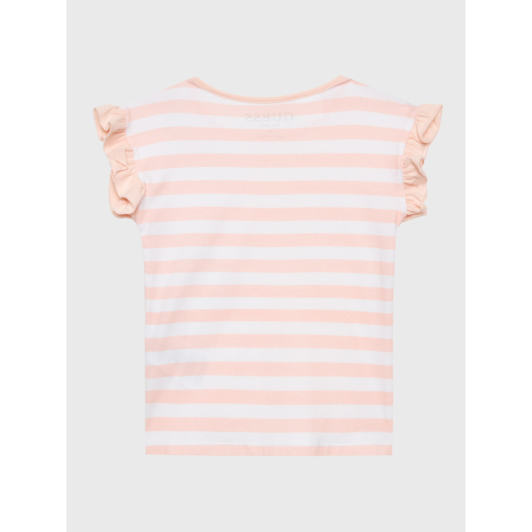Guess Тишърт K3GI13 K6YW0 Розов Regular Fit - Pepit.bg