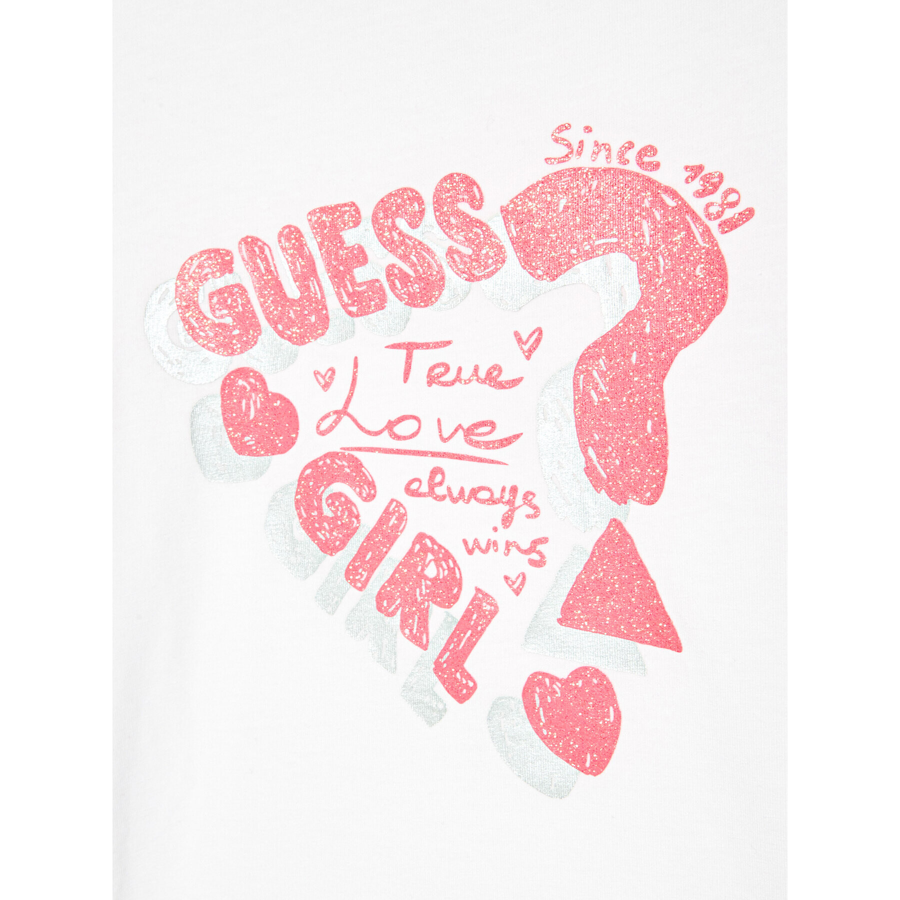 Guess Тишърт K3RI13 K6YW1 Бял Regular Fit - Pepit.bg