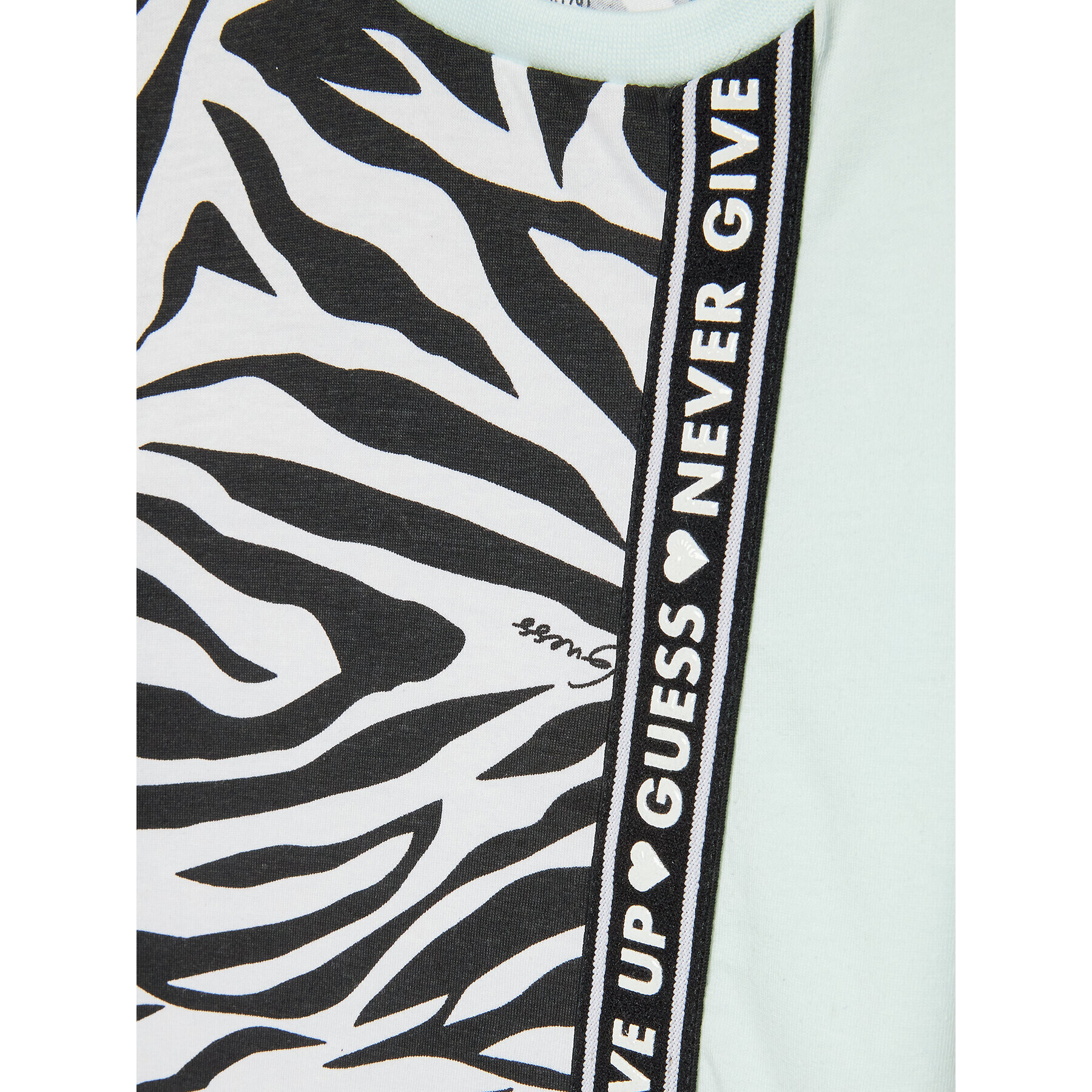 Guess Тишърт K3RI24 K6YW3 Зелен Regular Fit - Pepit.bg