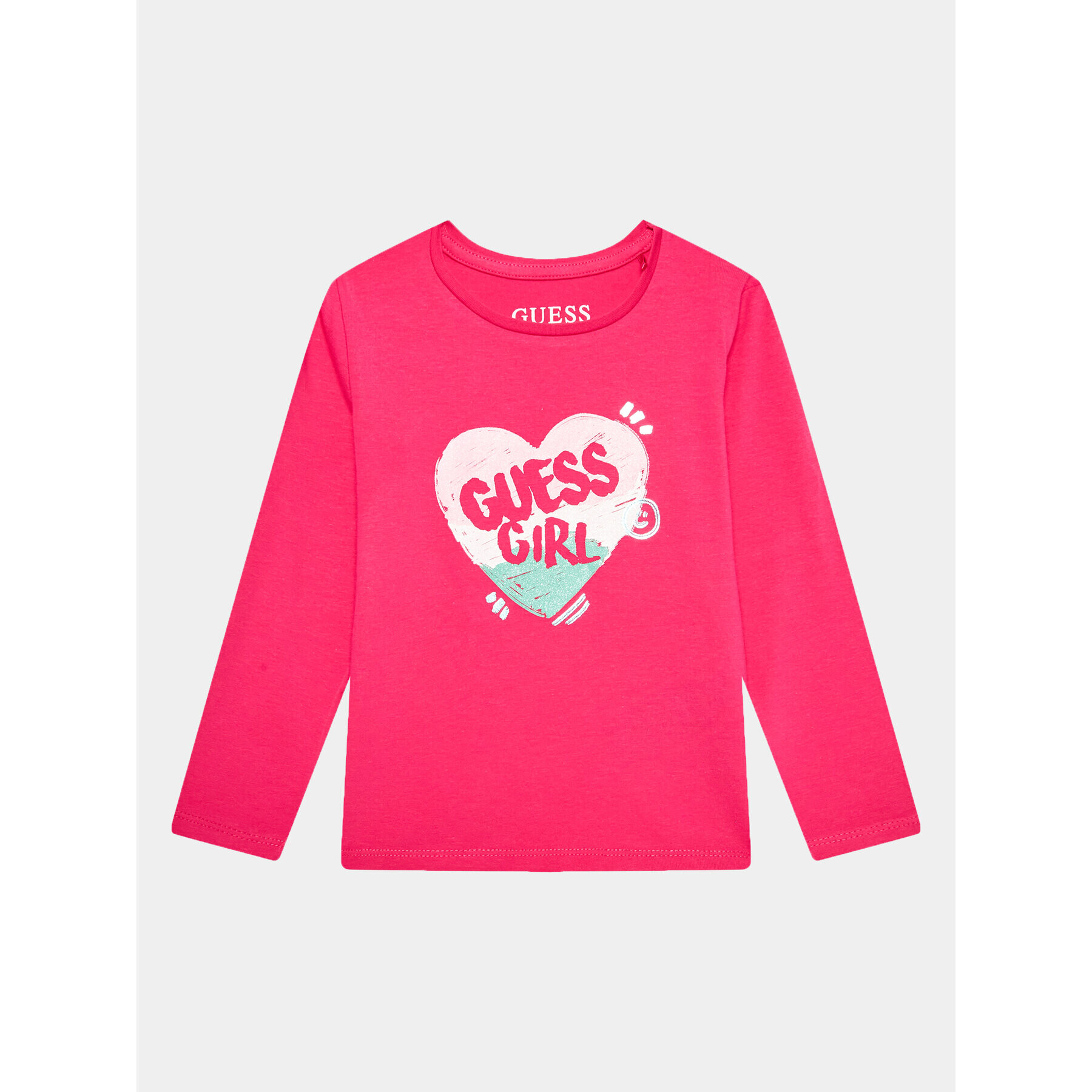Guess Блуза K3YI03 K6YW4 Розов Regular Fit - Pepit.bg