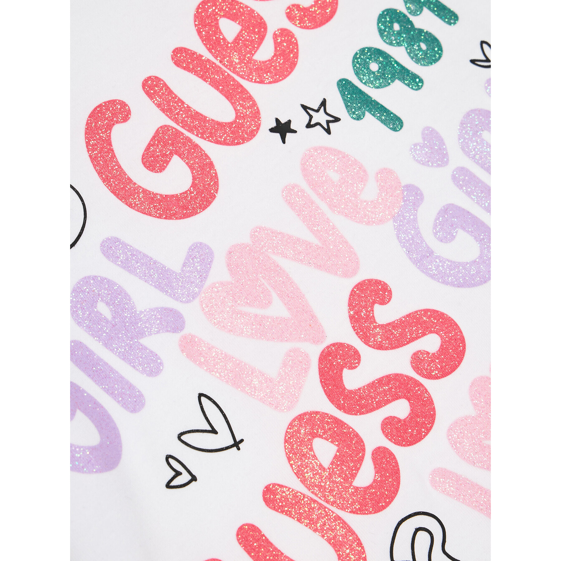 Guess Тишърт K4RI03 K6YW4 Бял Regular Fit - Pepit.bg