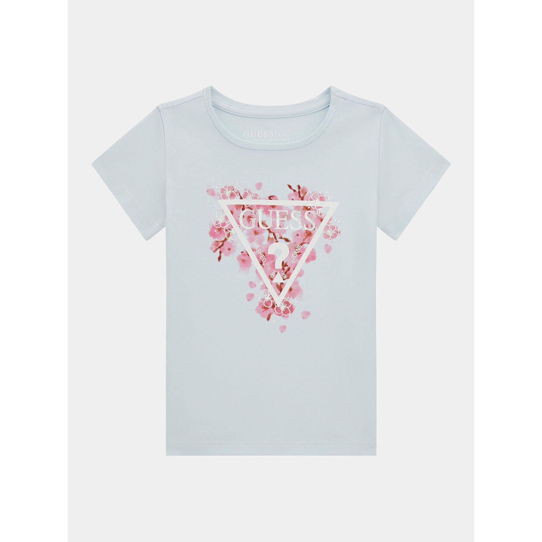 Guess Тишърт K4RI07 K6YW4 Син Regular Fit - Pepit.bg