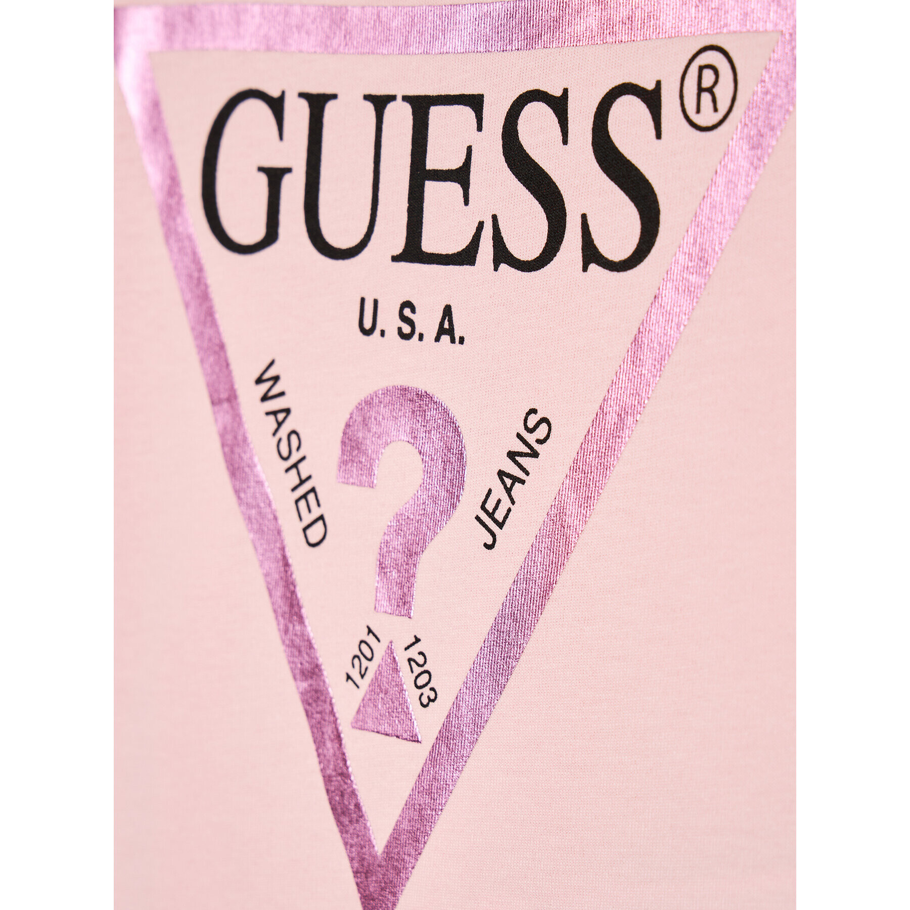 Guess Тишърт K73I56 K8HM0 Розов Regular Fit - Pepit.bg