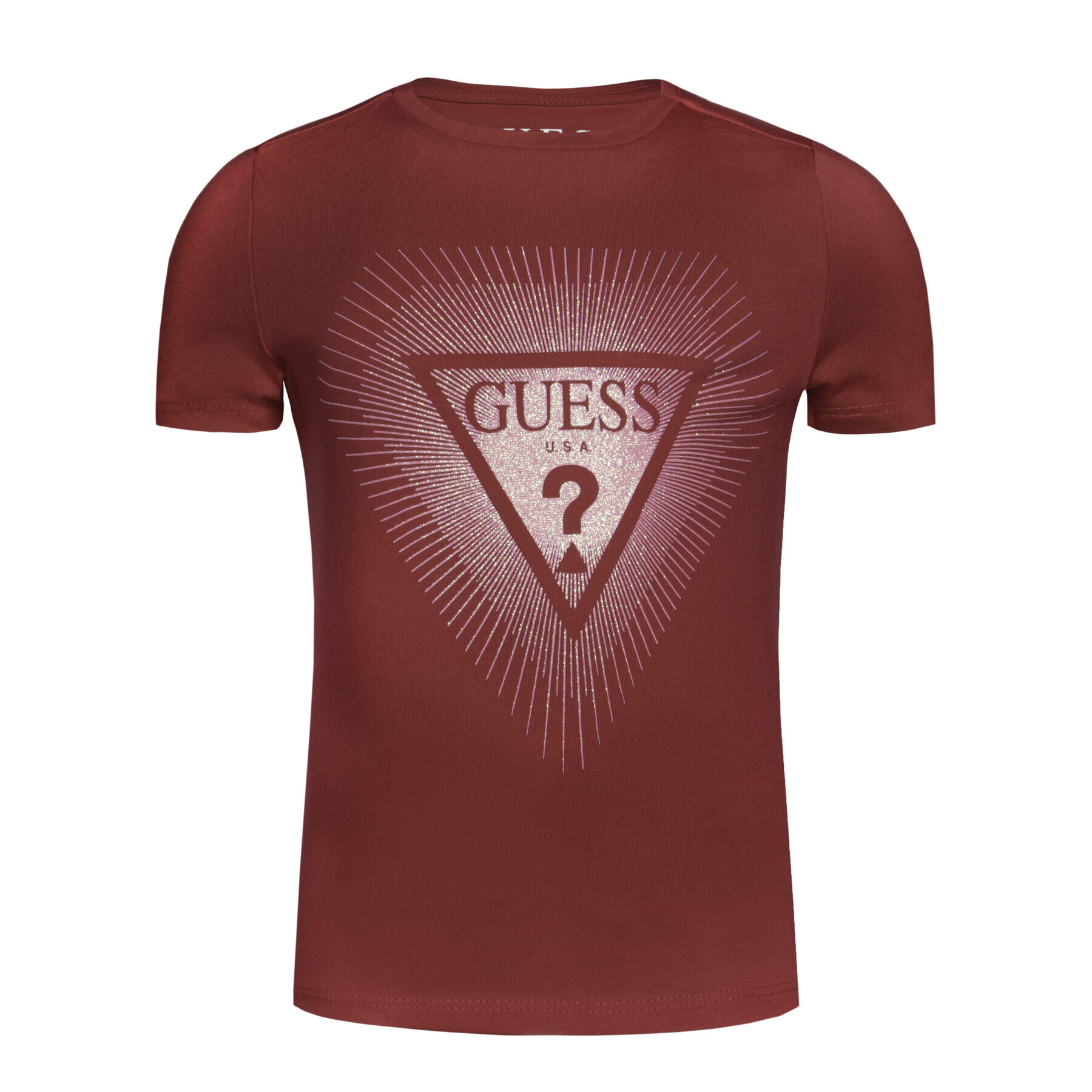 Guess Тишърт K93I00 K82K0 Червен Regular Fit - Pepit.bg