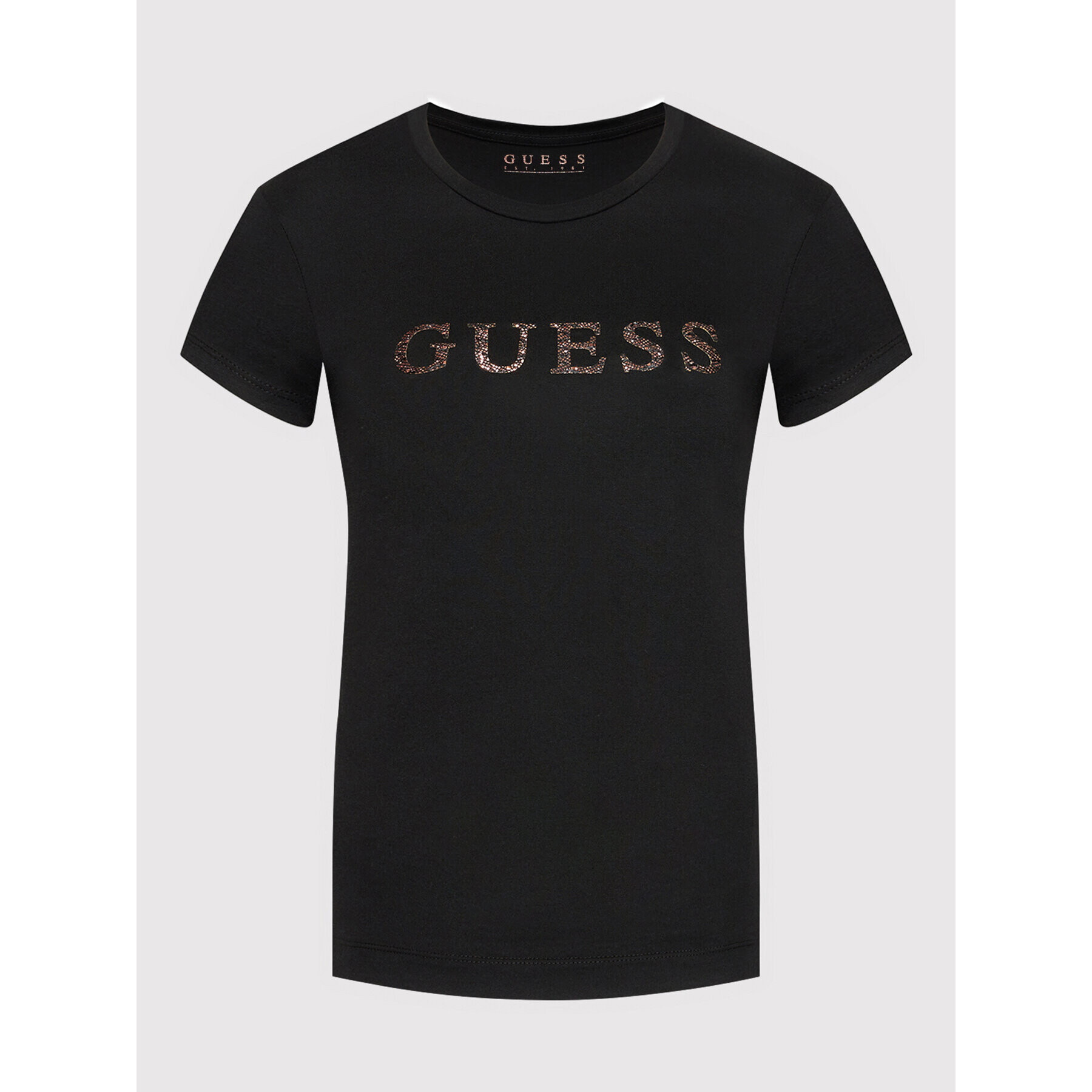 Guess Тишърт Kimetz W1BI06 JA911 Черен Regular Fit - Pepit.bg