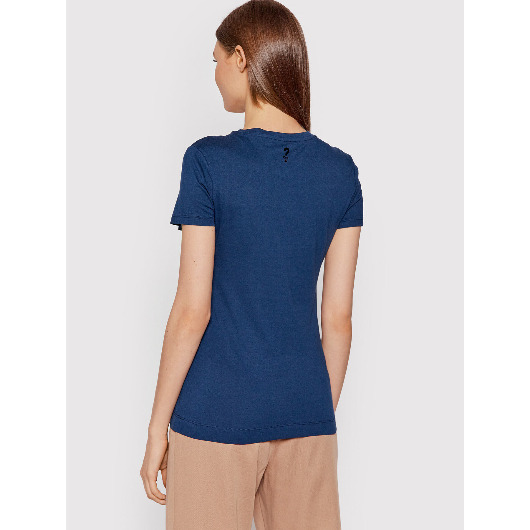 Guess Тишърт Kimetz W1BI06 JA911 Тъмносин Regular Fit - Pepit.bg