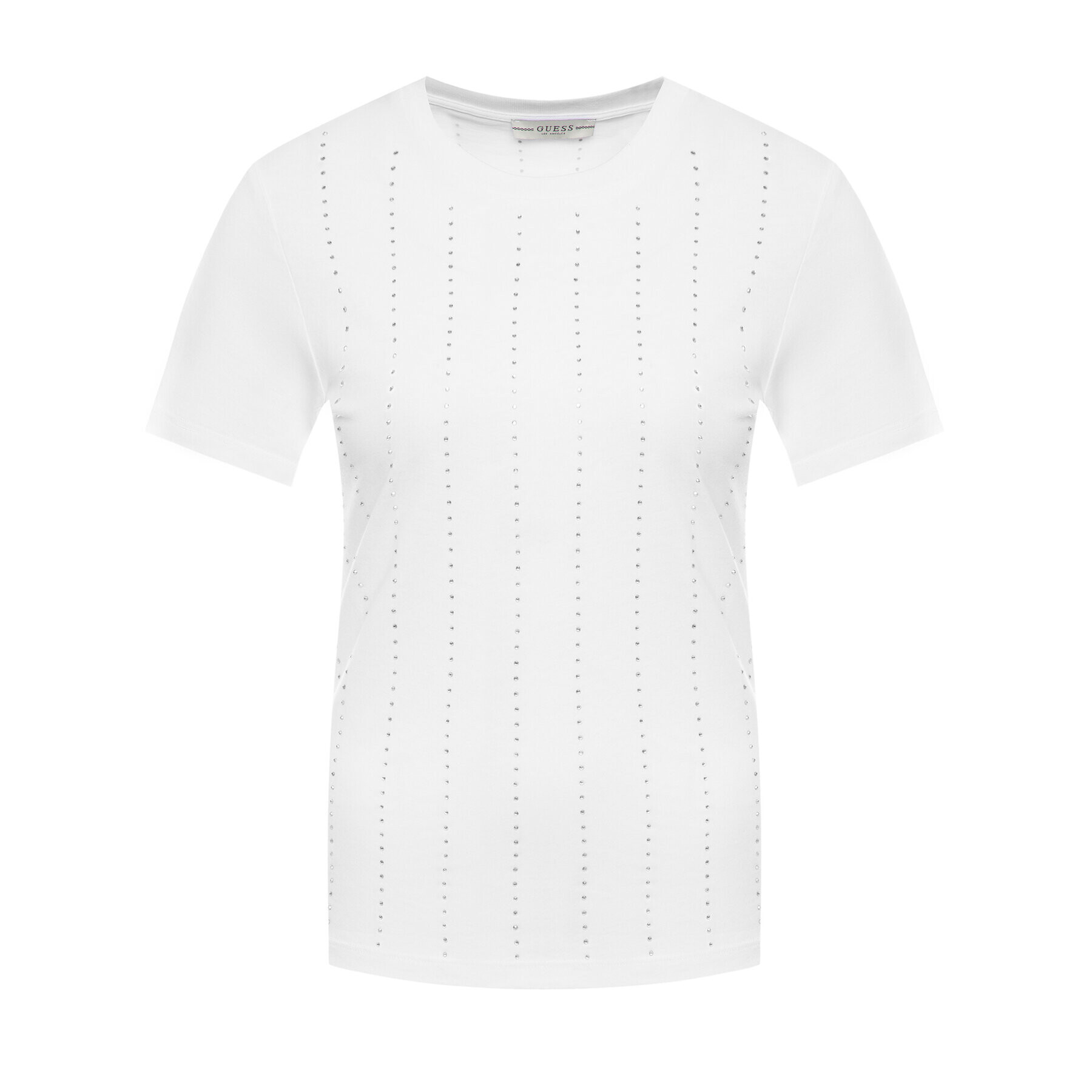 Guess Тишърт Krystal Tee W01I70 K46D0 Бял Regular Fit - Pepit.bg