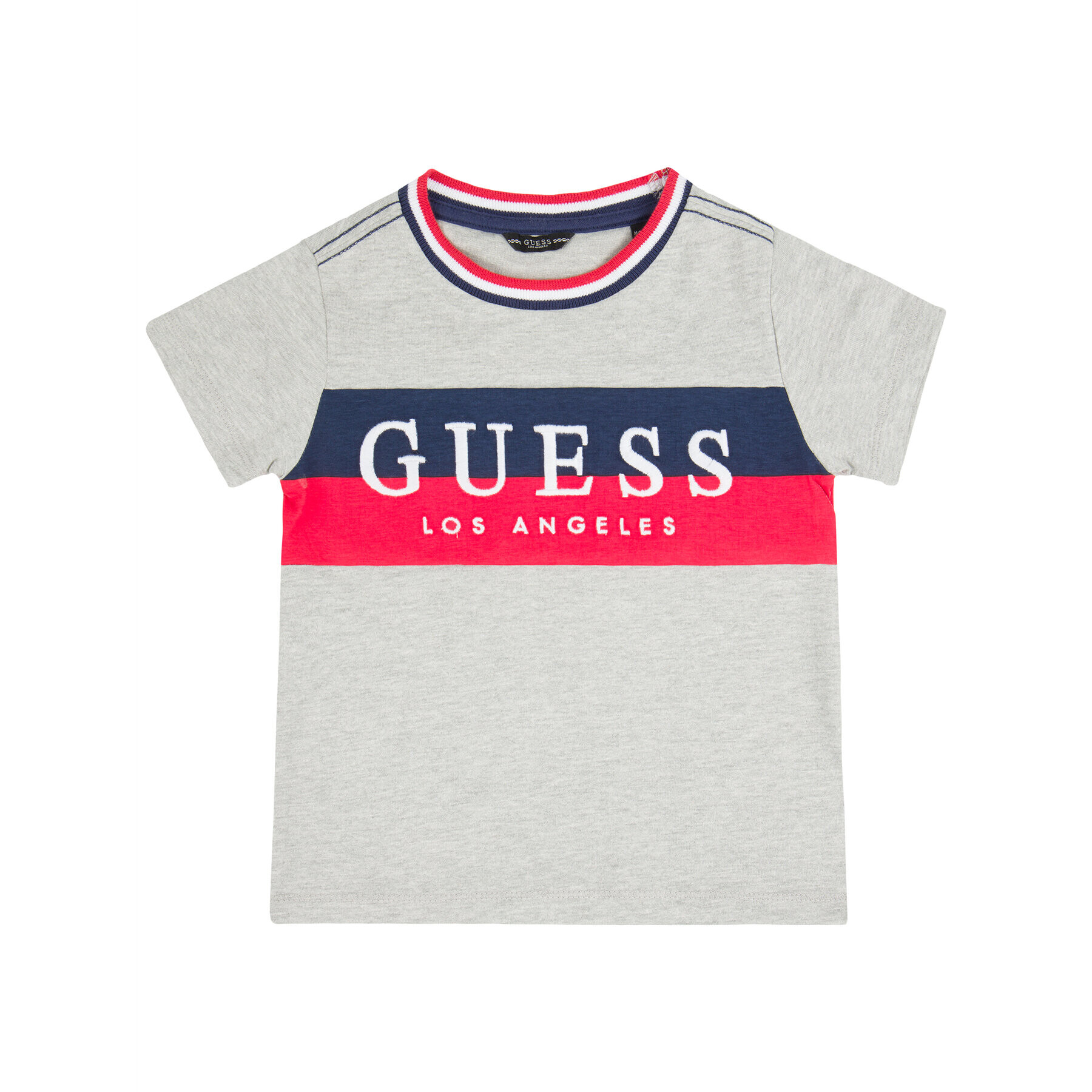 Guess Тишърт L01I18 K8650 Сив Regular Fit - Pepit.bg