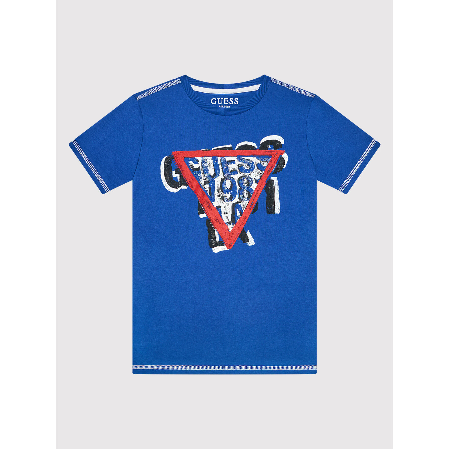Guess Тишърт L1BI19 I3Z11 Тъмносин Regular Fit - Pepit.bg