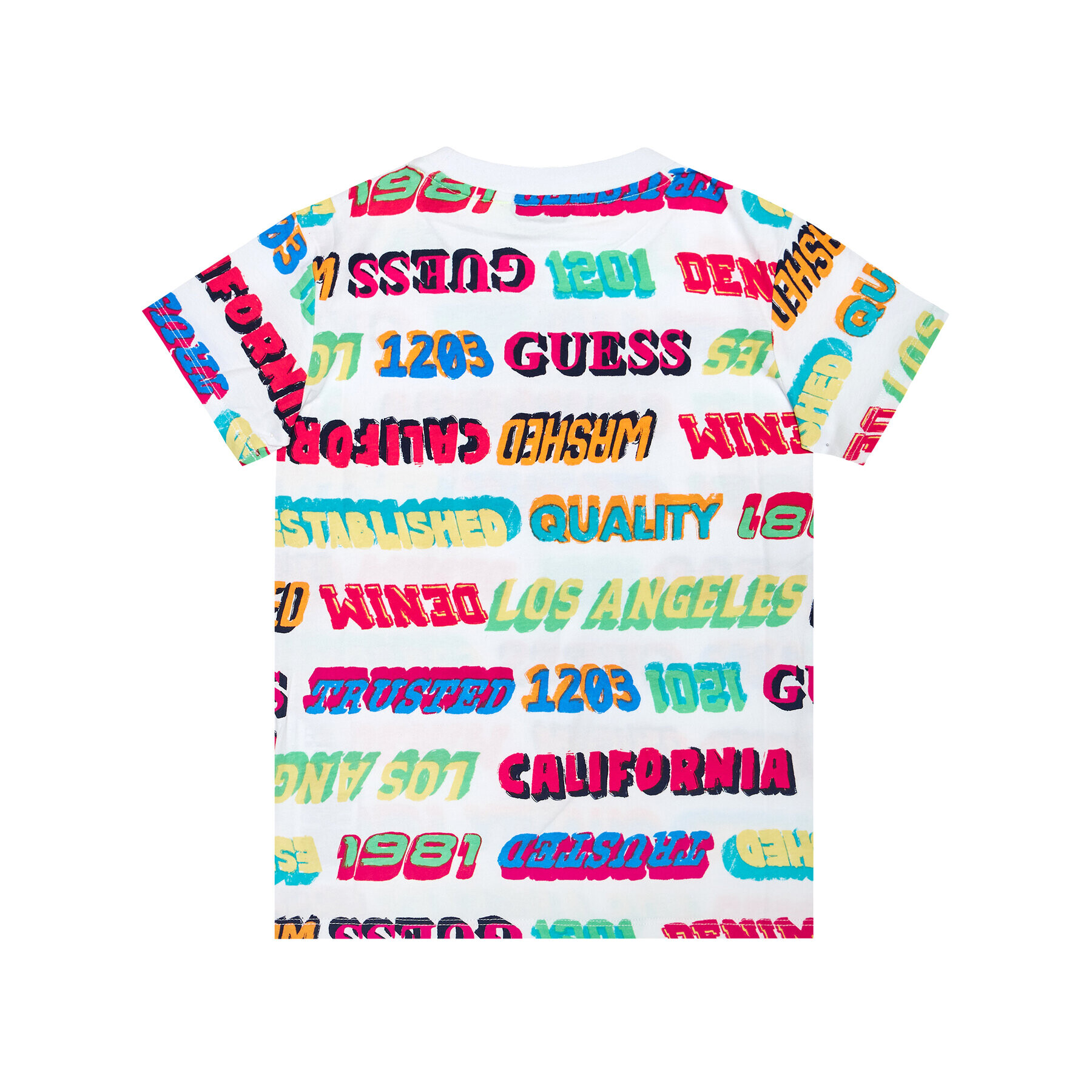 Guess Тишърт L1GI02 K8HM0 Бял Regular Fit - Pepit.bg