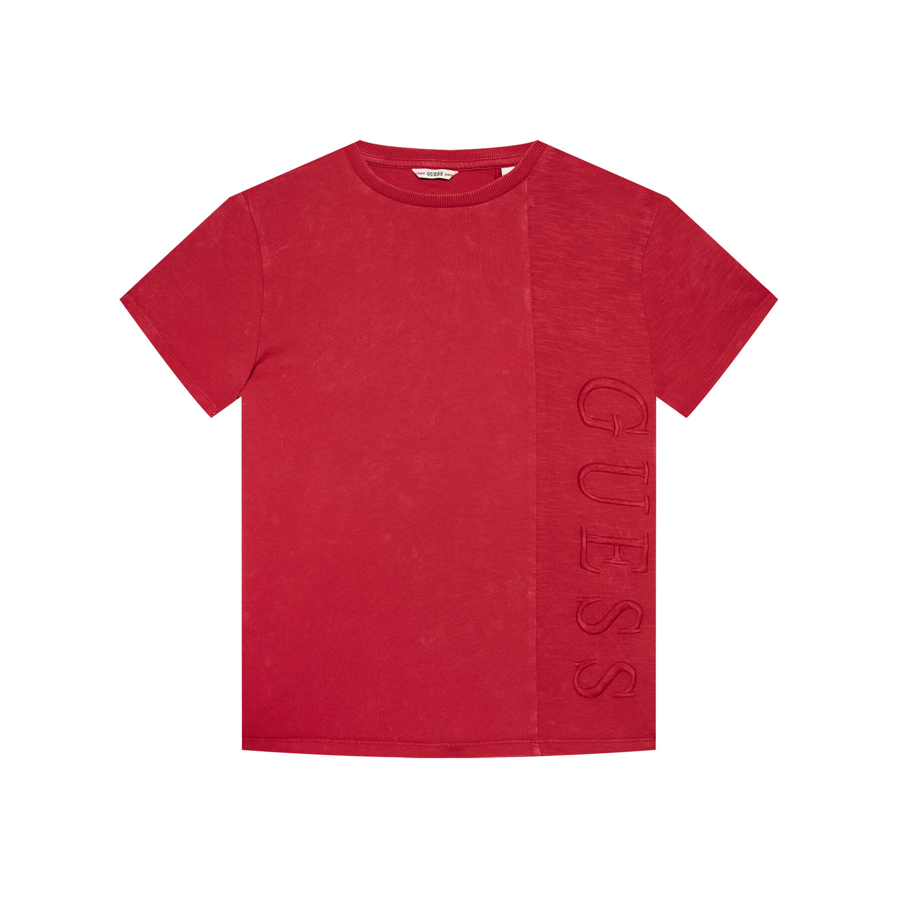 Guess Тишърт L1RI26 K8HM0 Червен Regular Fit - Pepit.bg