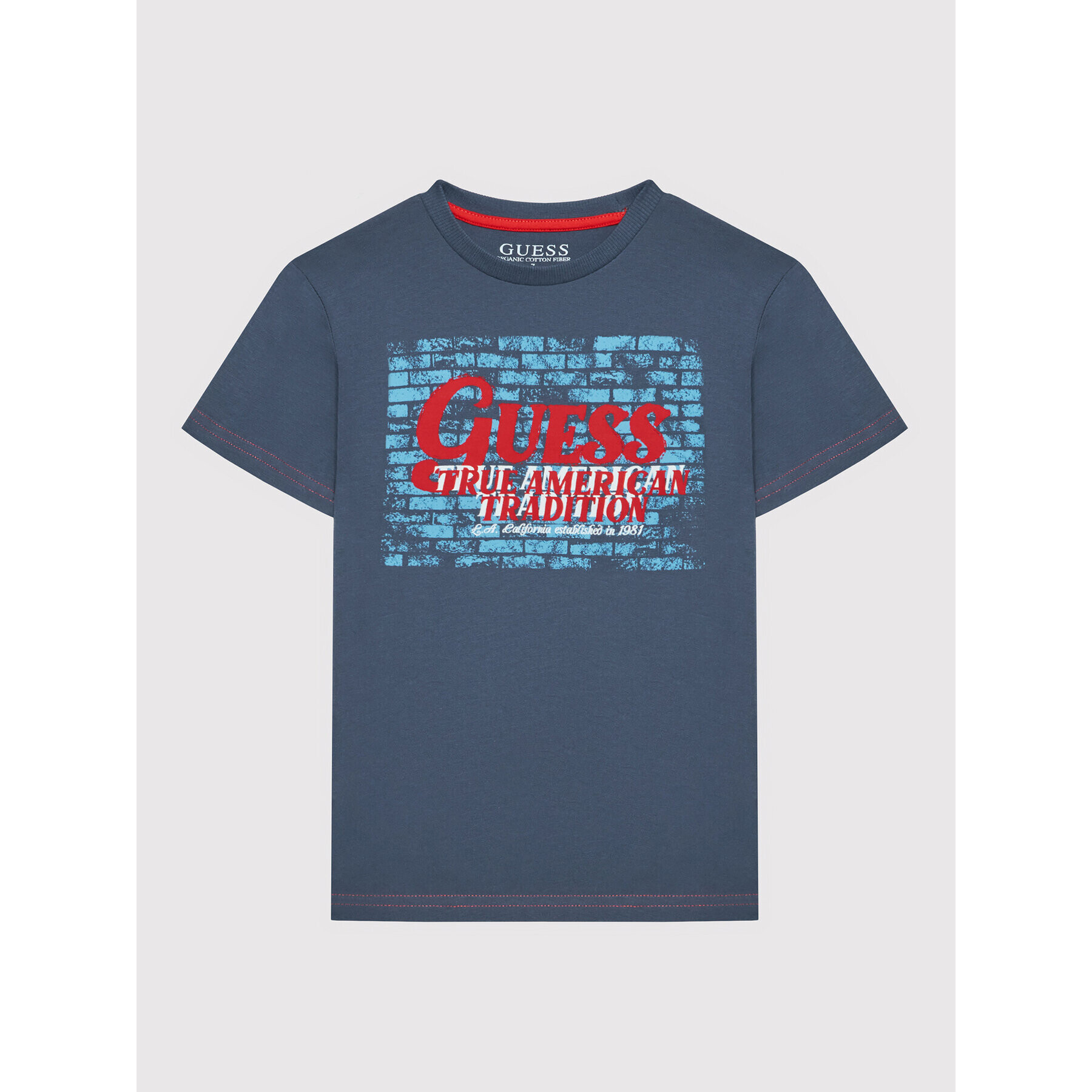 Guess Тишърт L2GI00 K8HM0 Тъмносин Regular Fit - Pepit.bg