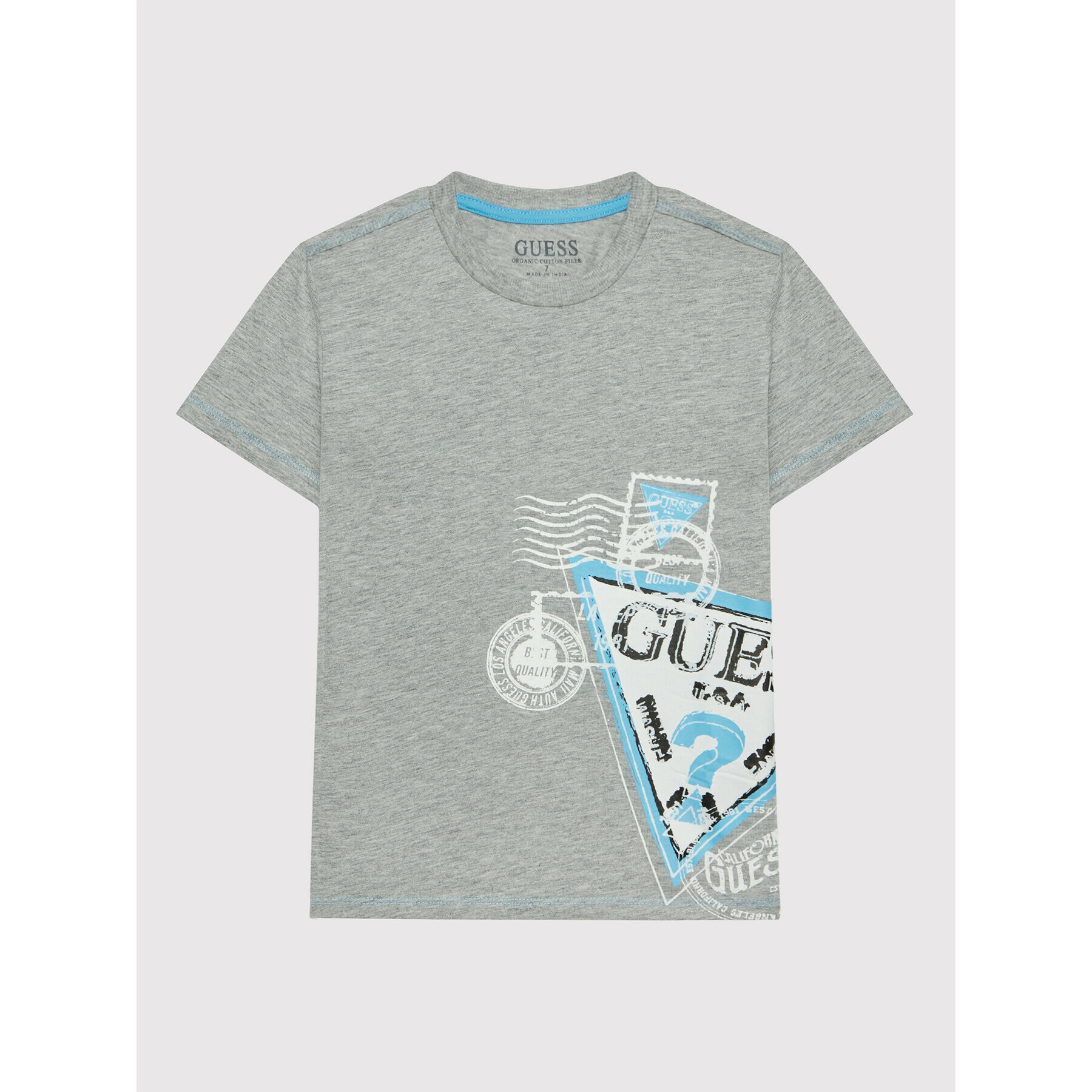 Guess Тишърт L2GI01 K8HM0 Сив Regular Fit - Pepit.bg