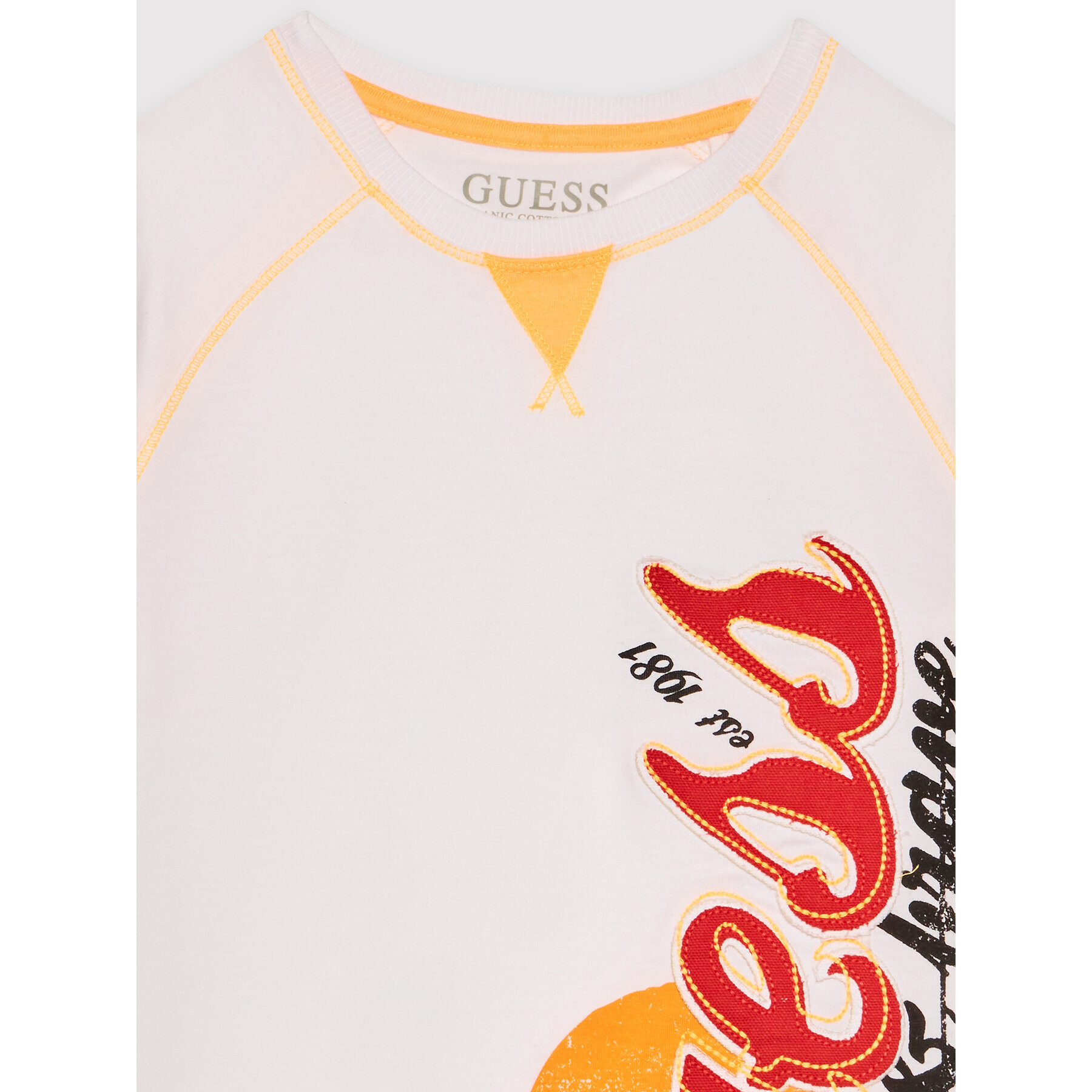 Guess Тишърт L2GI09 K8HM0 Бял Regular Fit - Pepit.bg