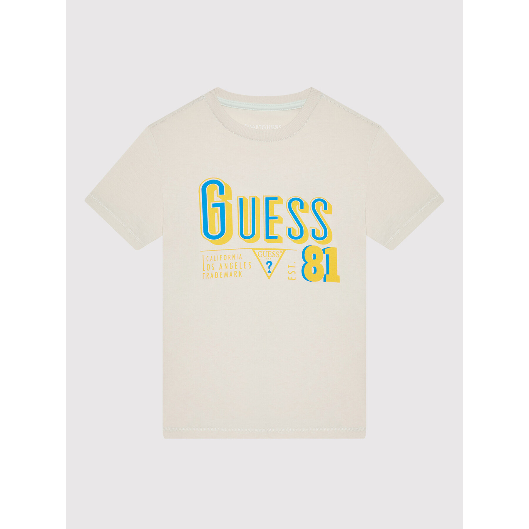 Guess Тишърт L2GI10 K8HM0 Бежов Regular Fit - Pepit.bg