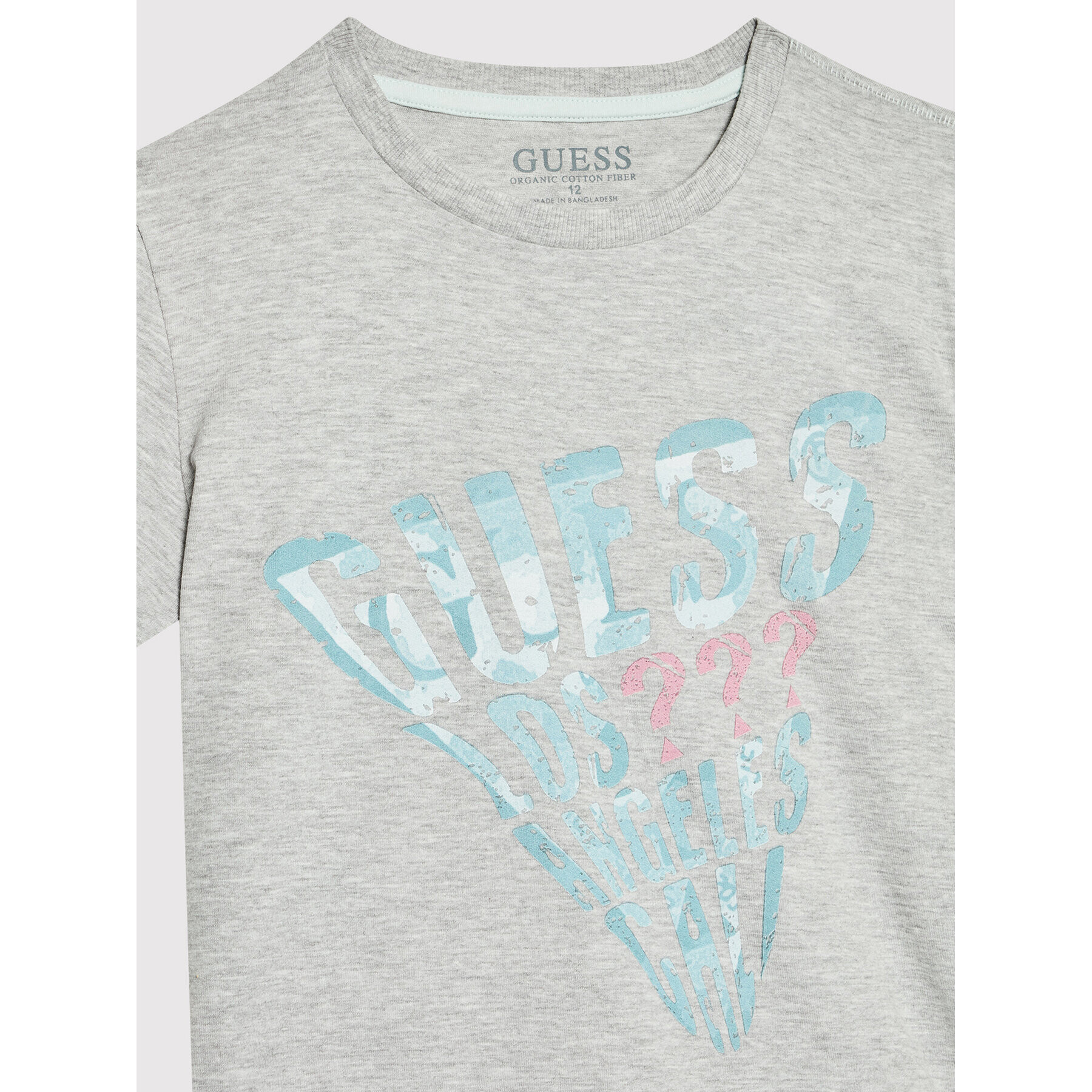 Guess Тишърт L2GI11 K8HM0 Сив Regular Fit - Pepit.bg