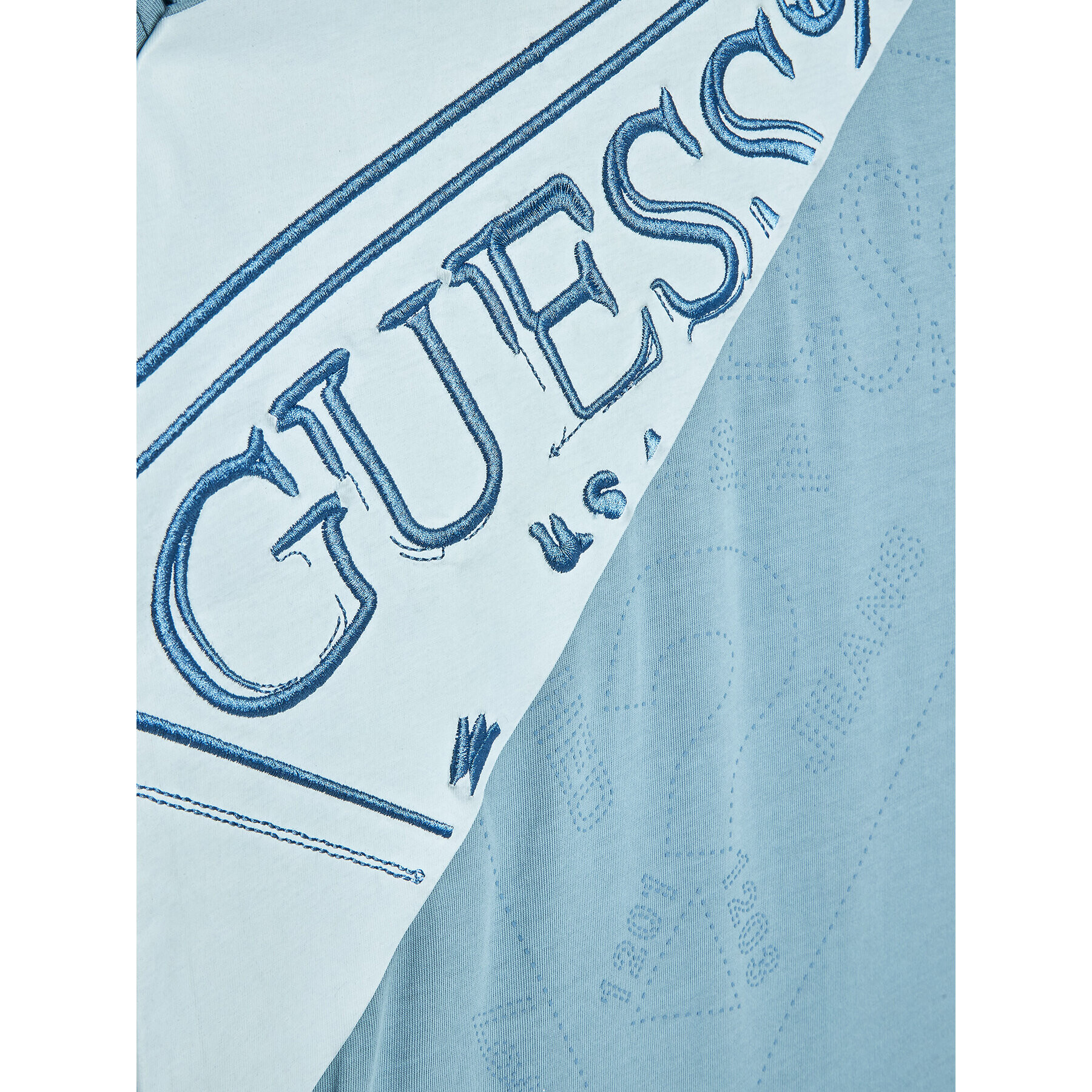 Guess Тишърт L2YI04 K8HM0 Син Relaxed Fit - Pepit.bg