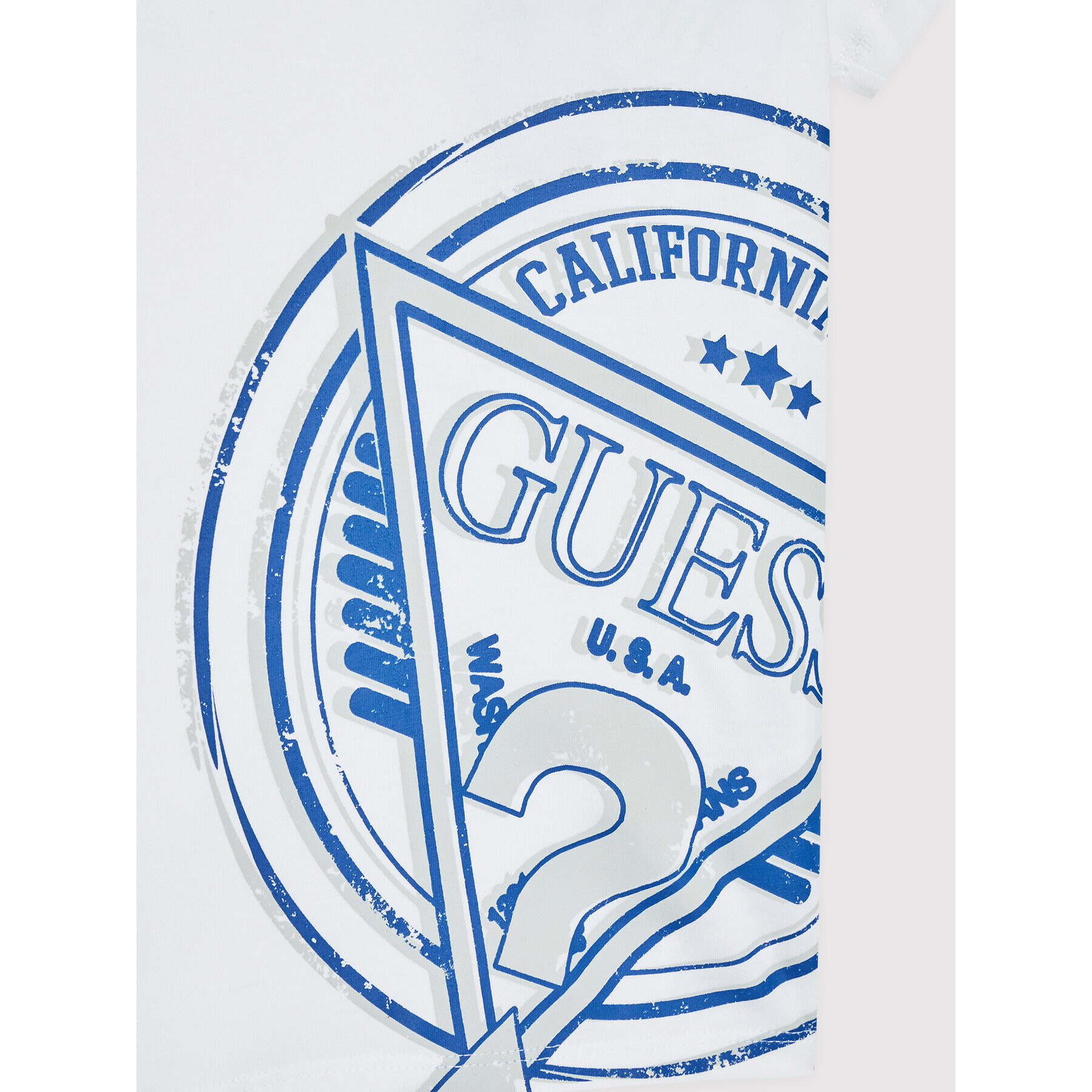 Guess Тишърт L2YI13 K8HM0 Бял Regular Fit - Pepit.bg