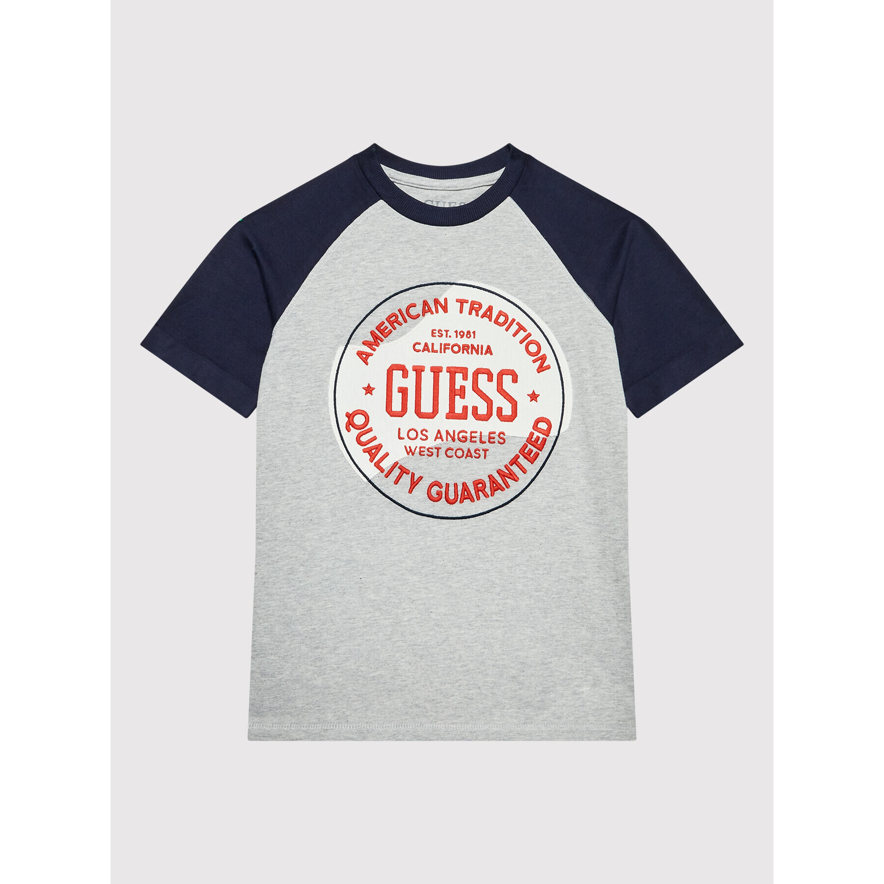 Guess Тишърт L2YI16 K9N50 Сив Regular Fit - Pepit.bg