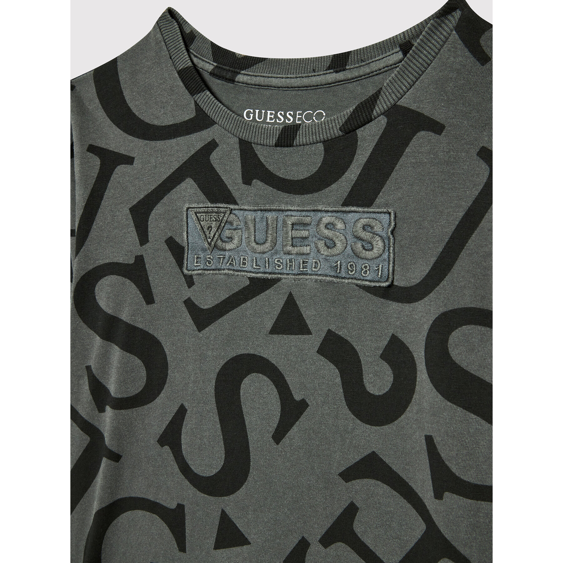Guess Тишърт L2YI32 K8HM0 Сив Regular Fit - Pepit.bg